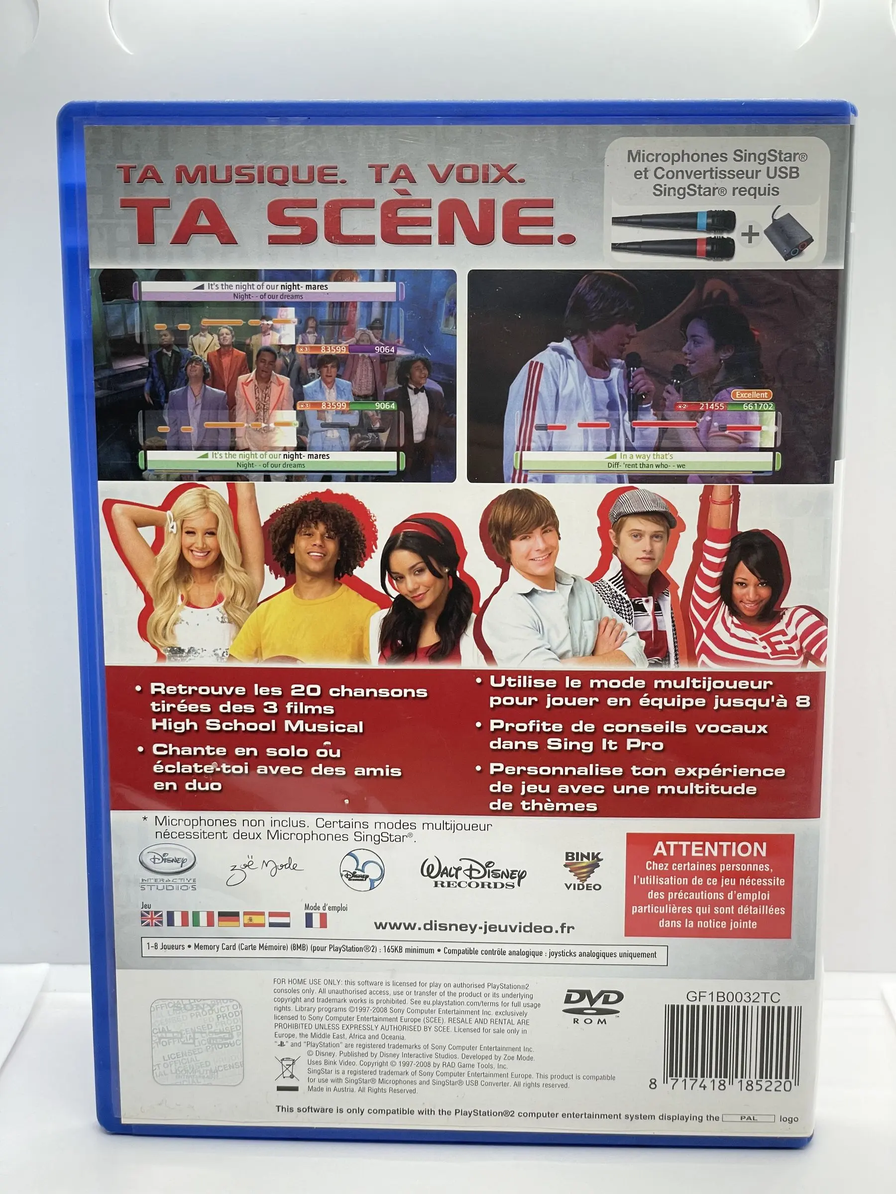 Disney Sing It: High School Musical 3: Senior Year PS2