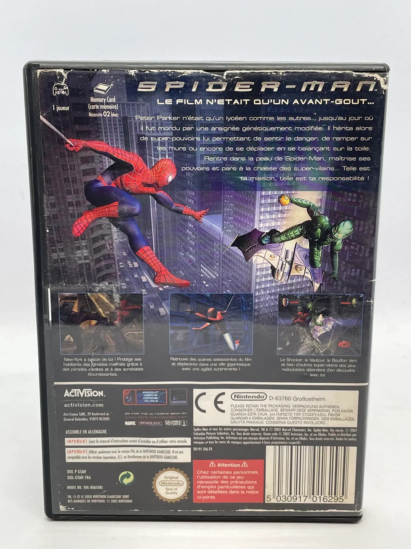 Spider-Man Nintendo GameCube (FR)