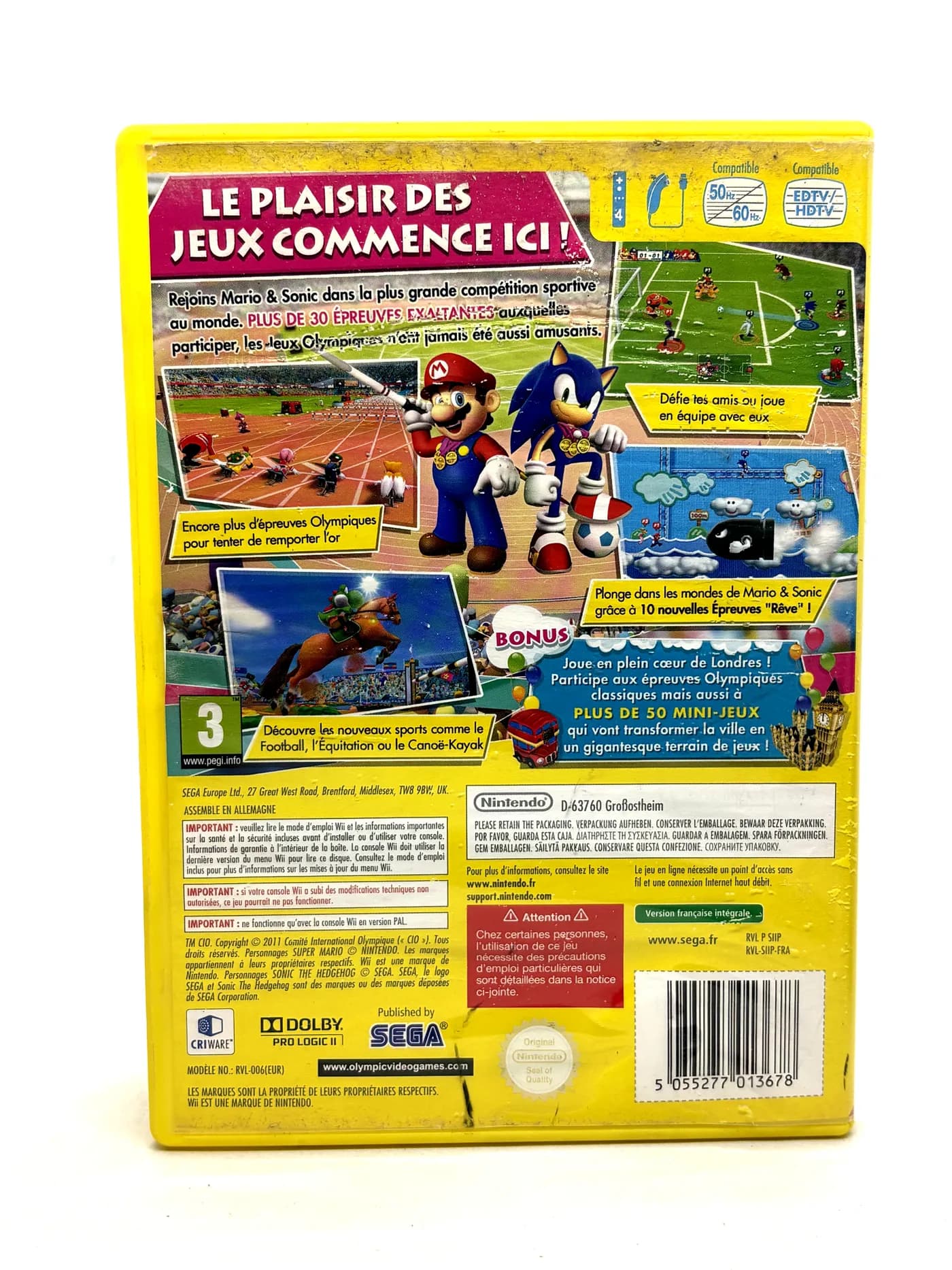 Mario & Sonic at the London 2012 Olympic Games Nintendo Wii