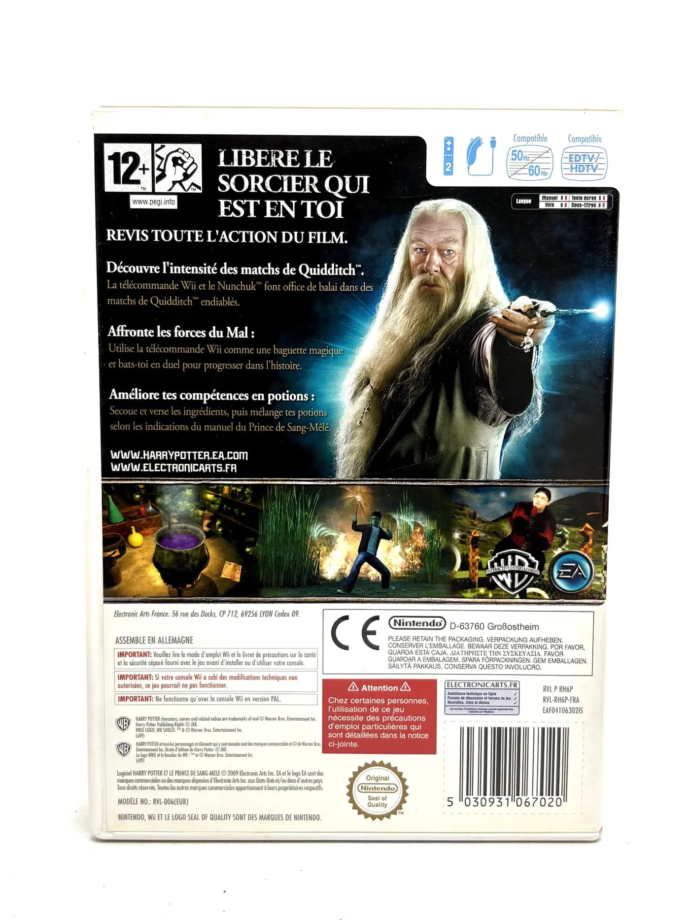Harry Potter and the Half-Blood Prince Nintendo Wii