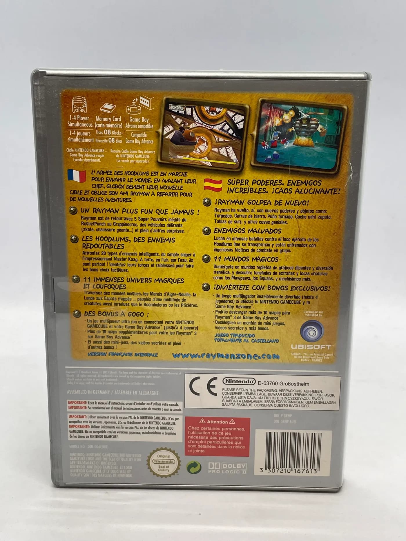 Rayman 3 Hoodlum Havoc Nintendo GameCube