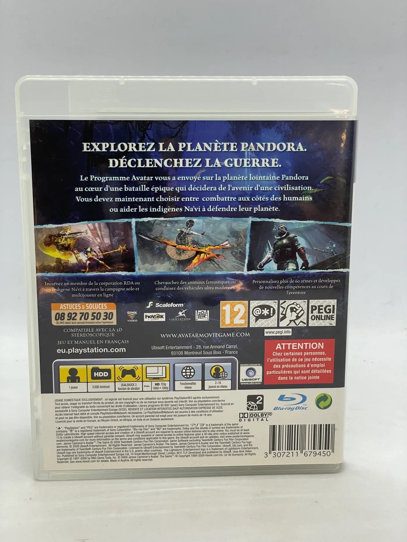 James Cameron's Avatar The Game PS3