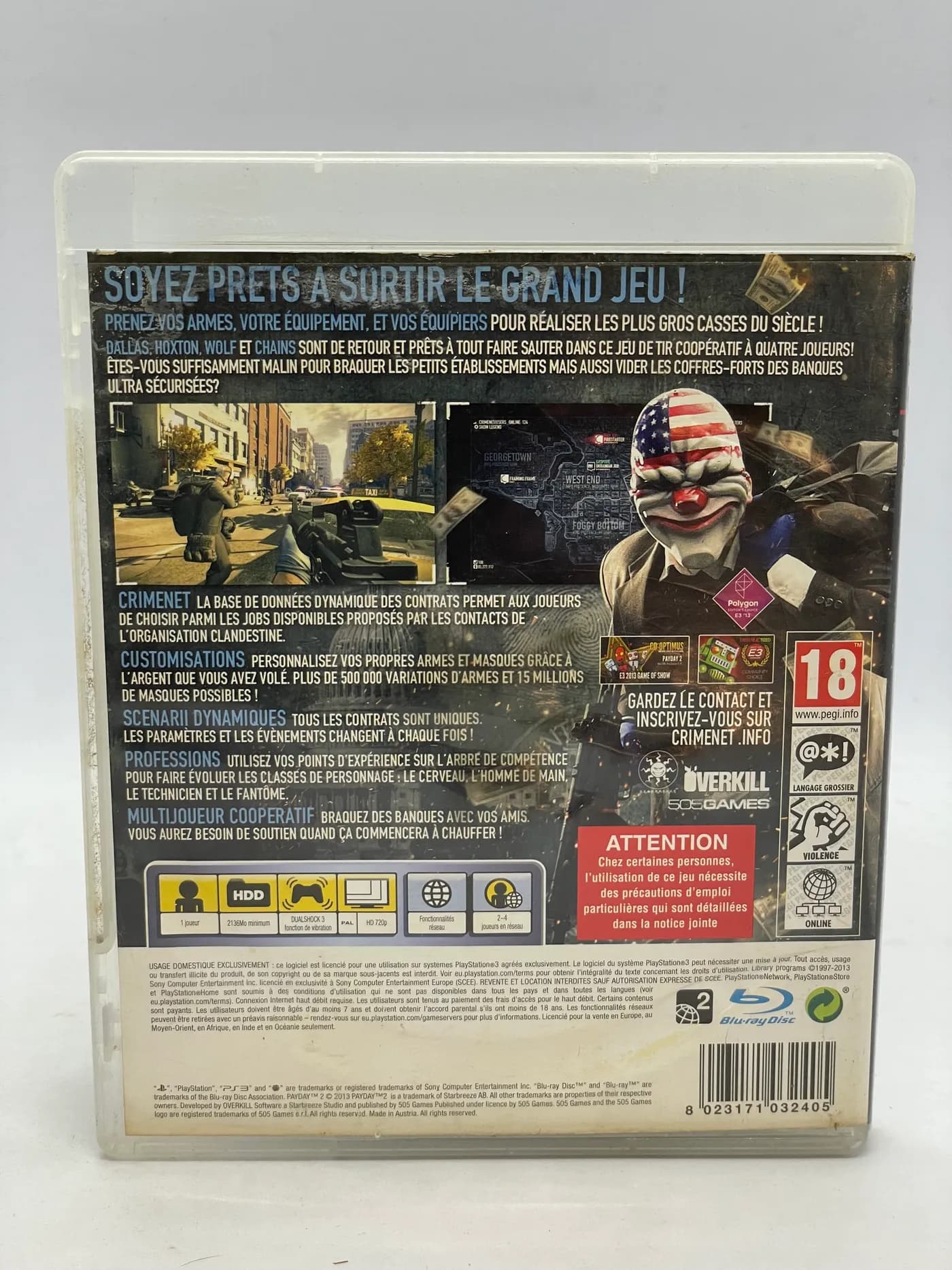 Payday 2 PS3