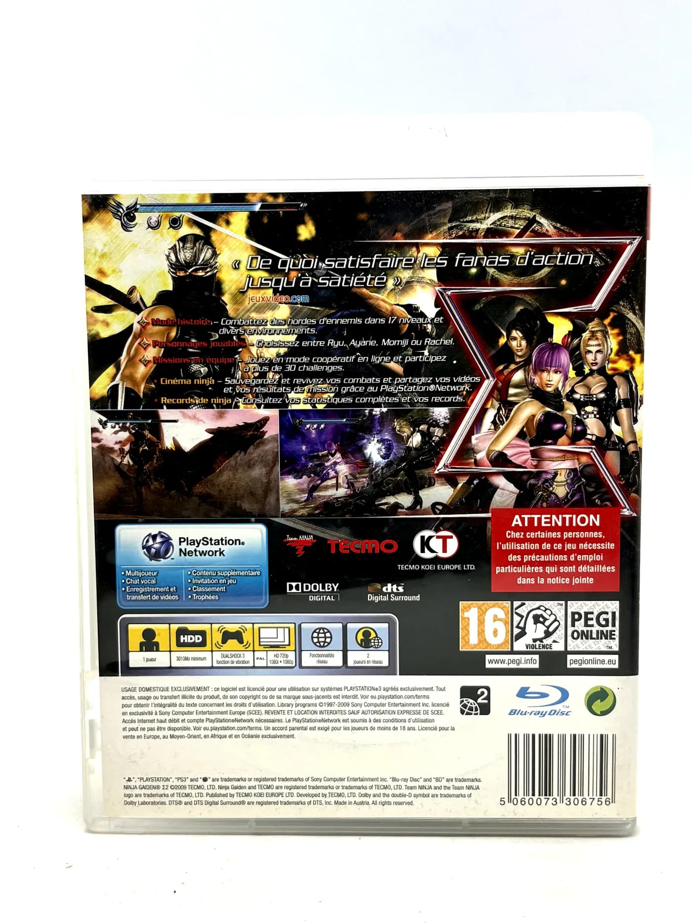Ninja Gaiden Sigma 2 PS3