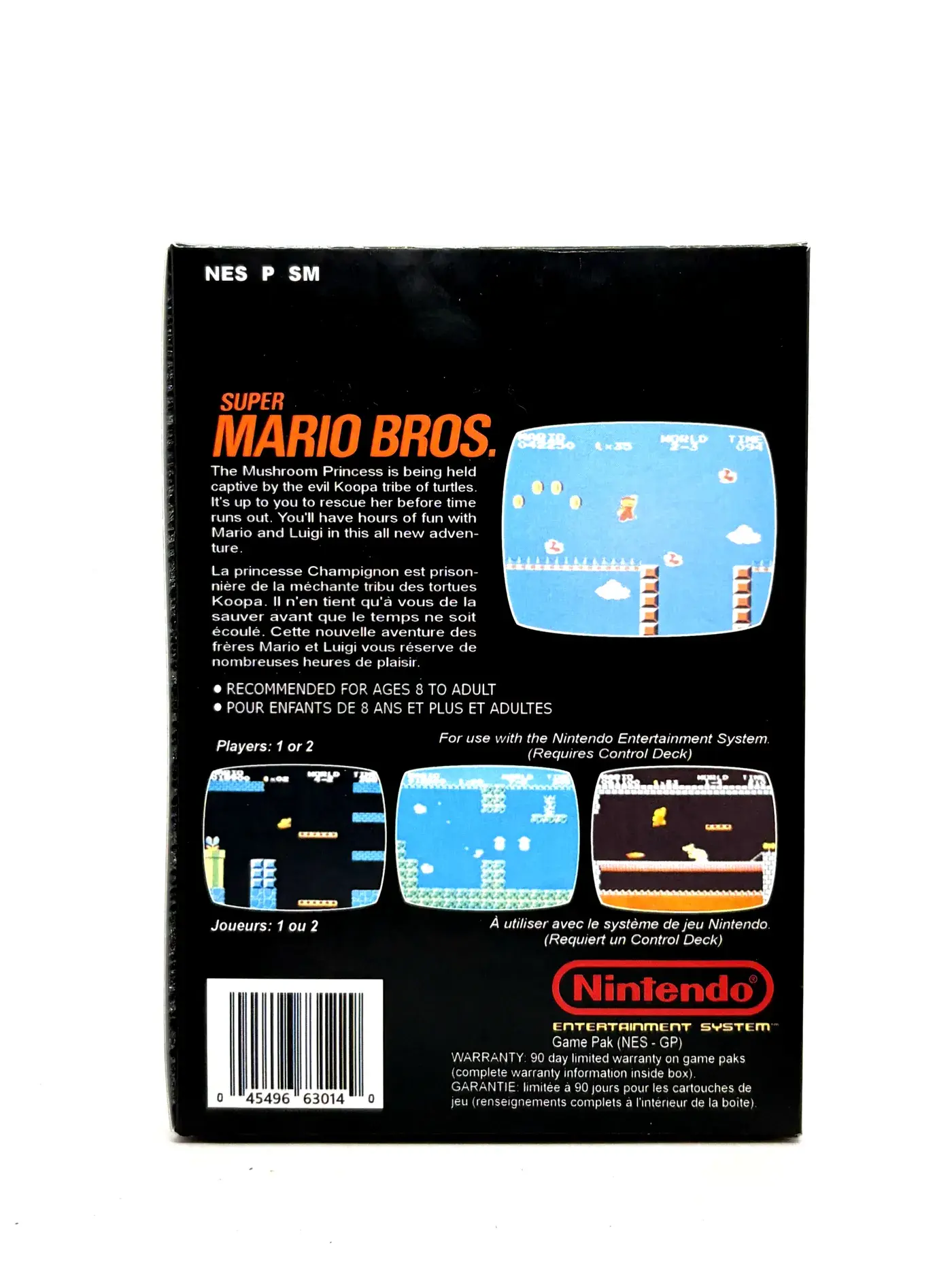 Super Mario Bros. + Duck Hunt Nintendo NES