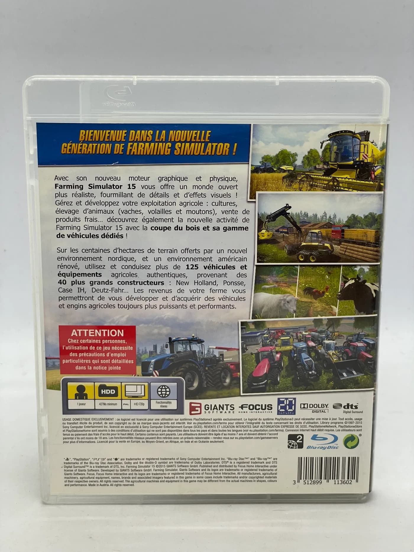 Farming Simulator 15 PS3