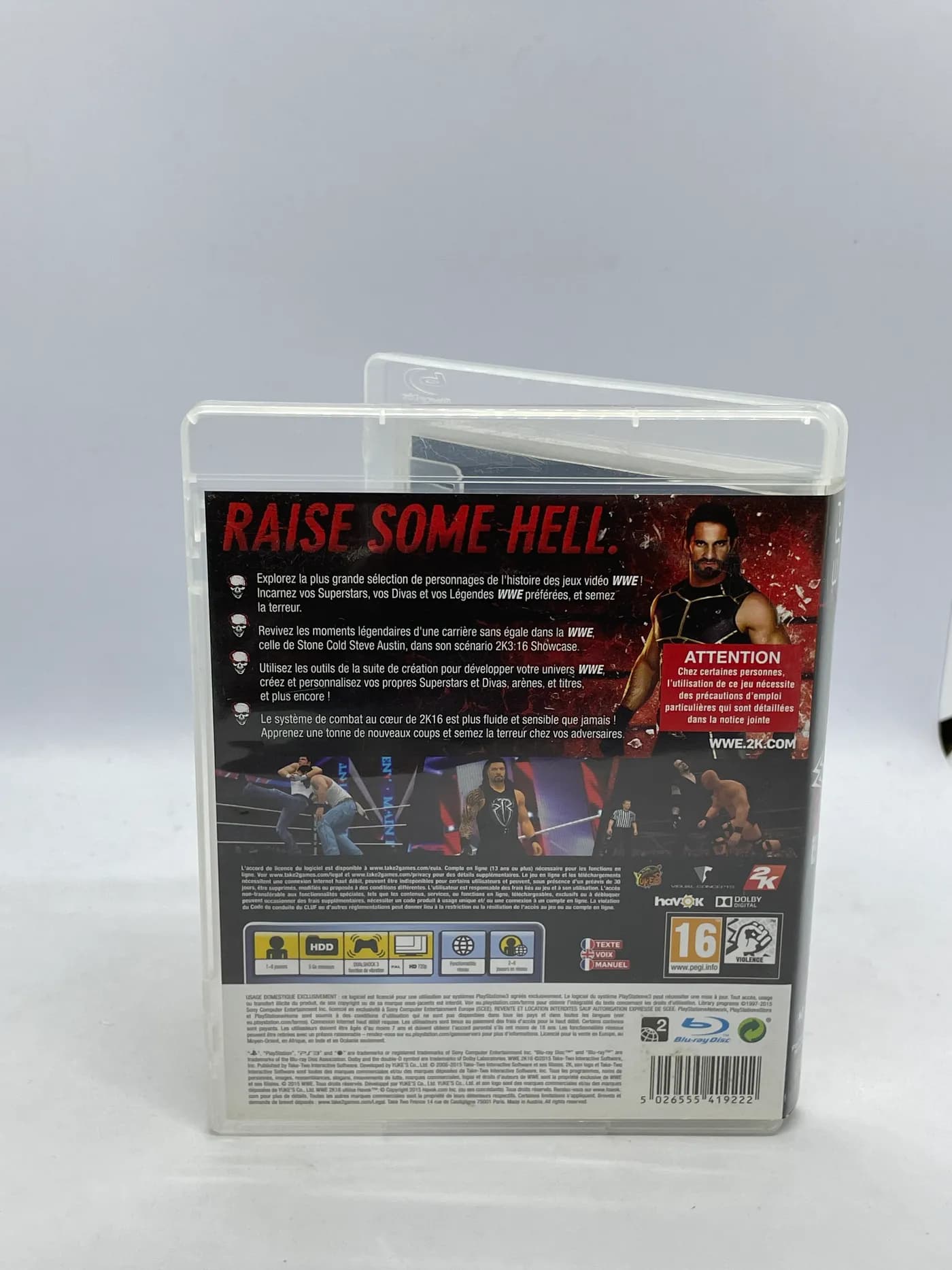 WWE 2K16 PS3