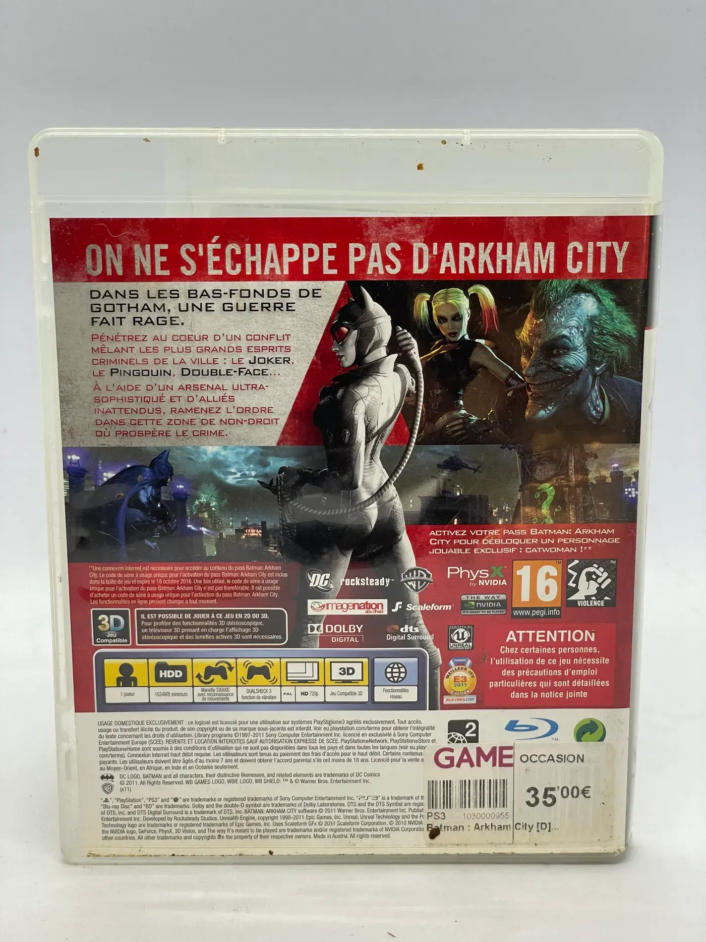 Batman Arkham City PS3