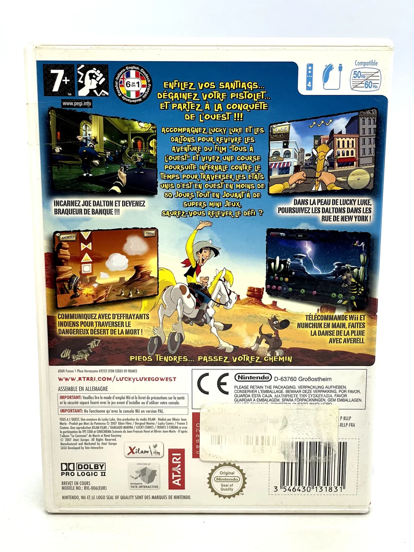 Go West! A Lucky Luke Adventure Nintendo Wii