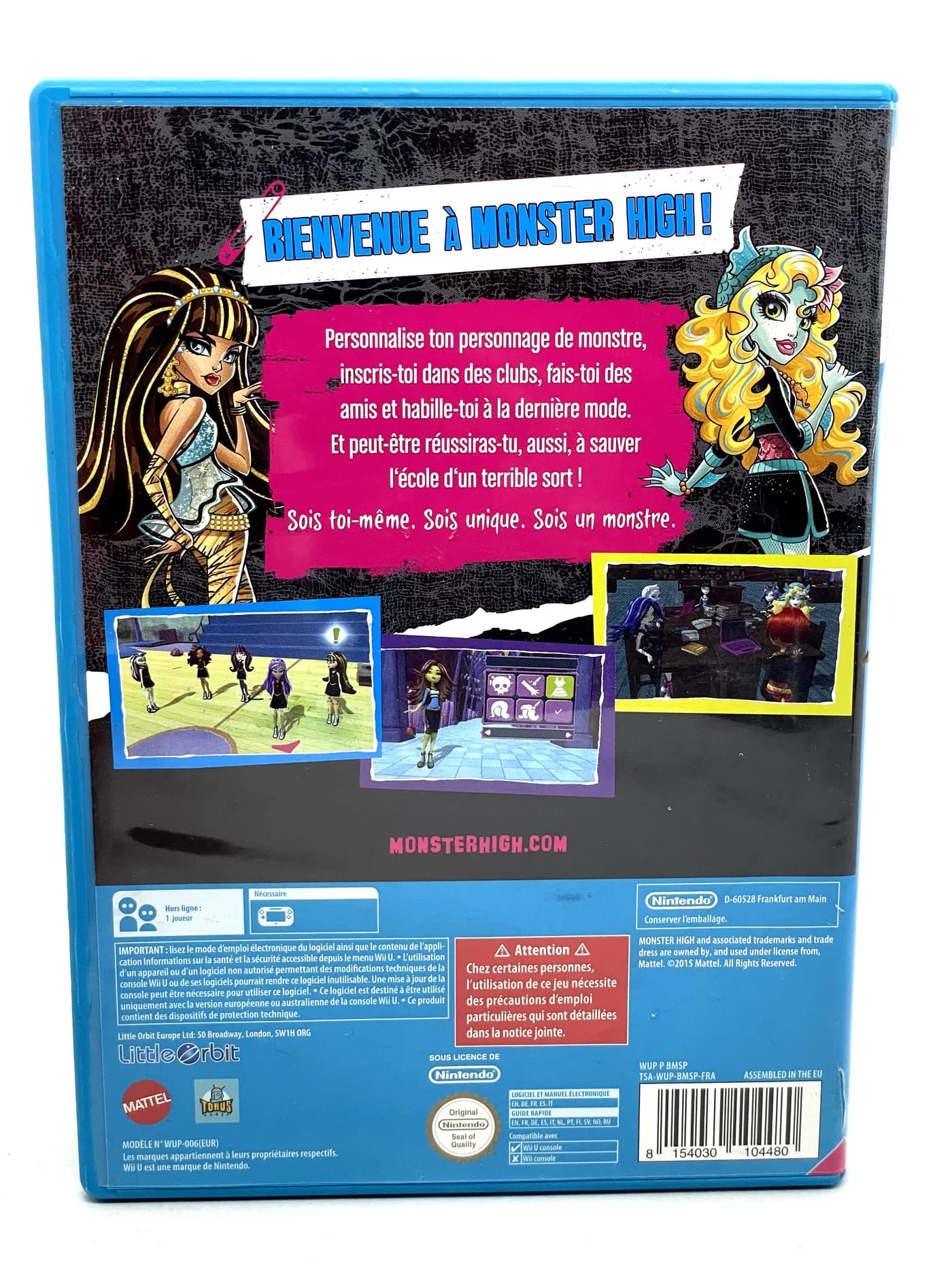 Monster High New Ghoul in School Wii U