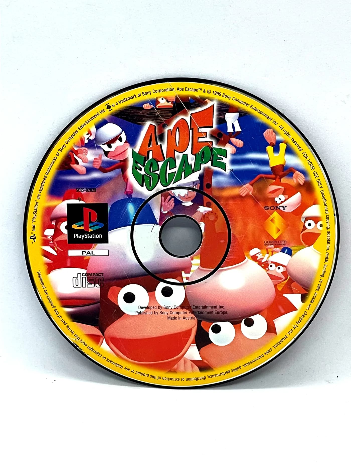 Ape Escape PS1 PSX (game only)