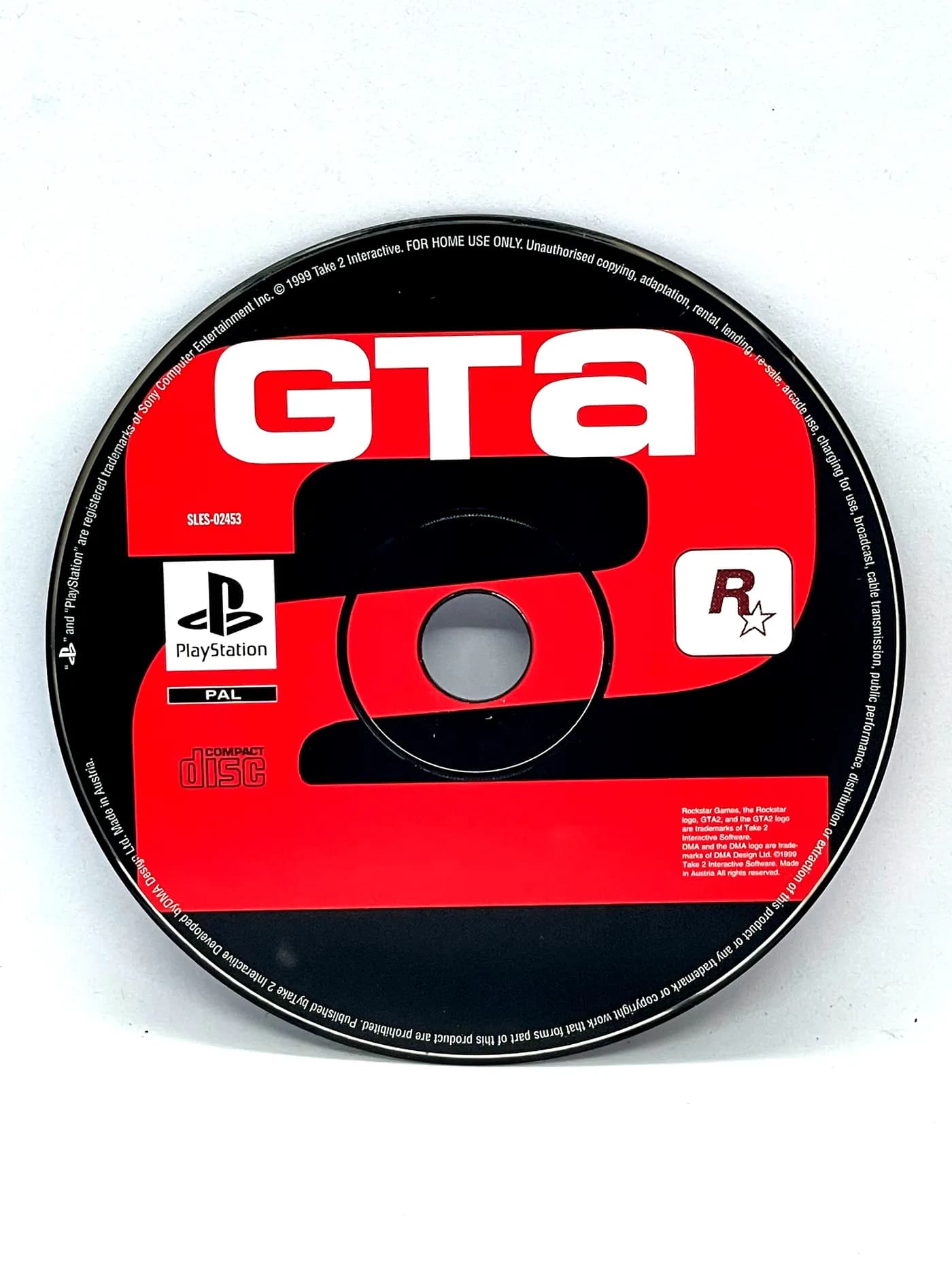 Grand Theft Auto 2 PS1 PSX (game only)