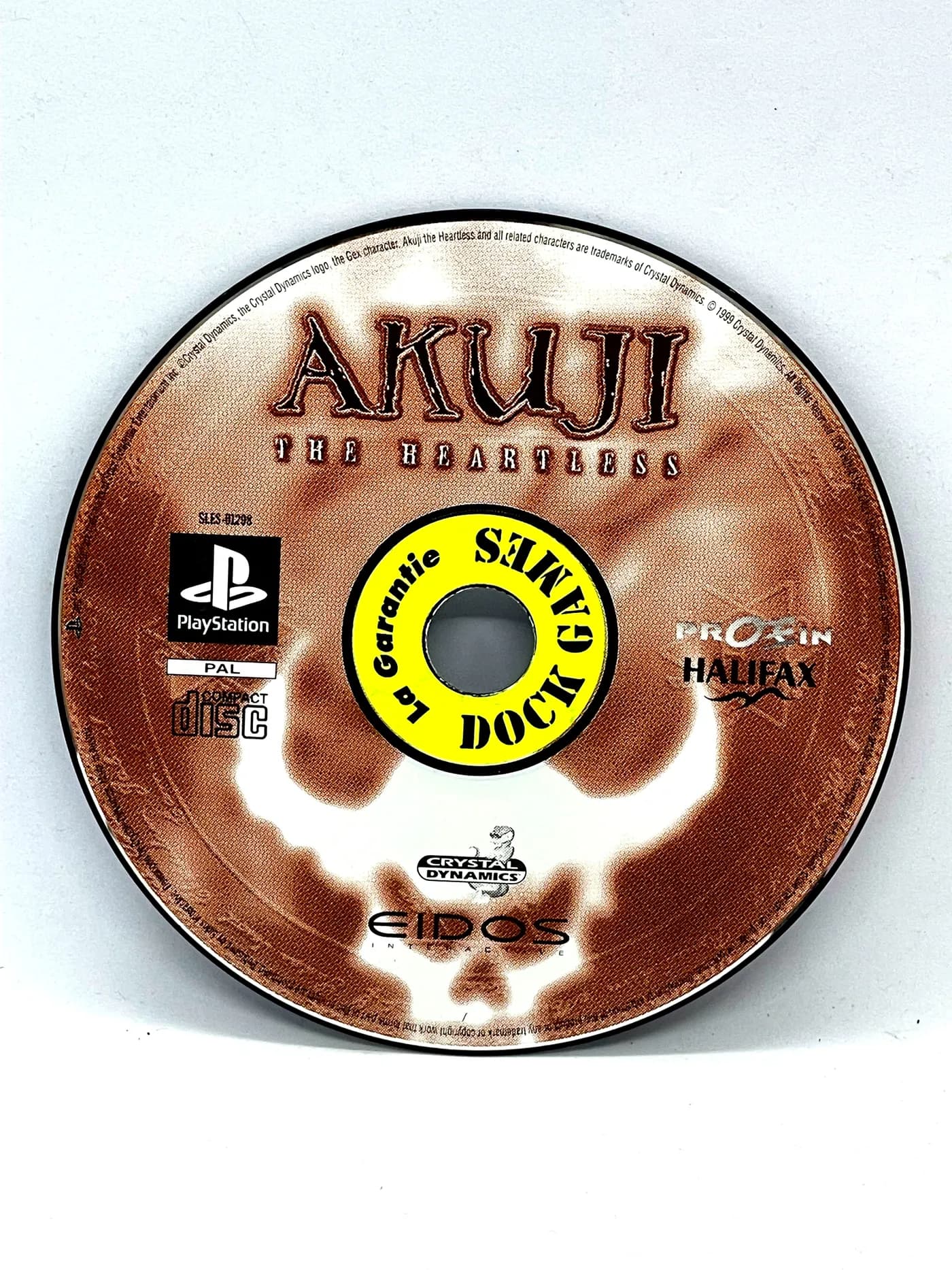 Akuji the Heartless PS1 PSX (game only)