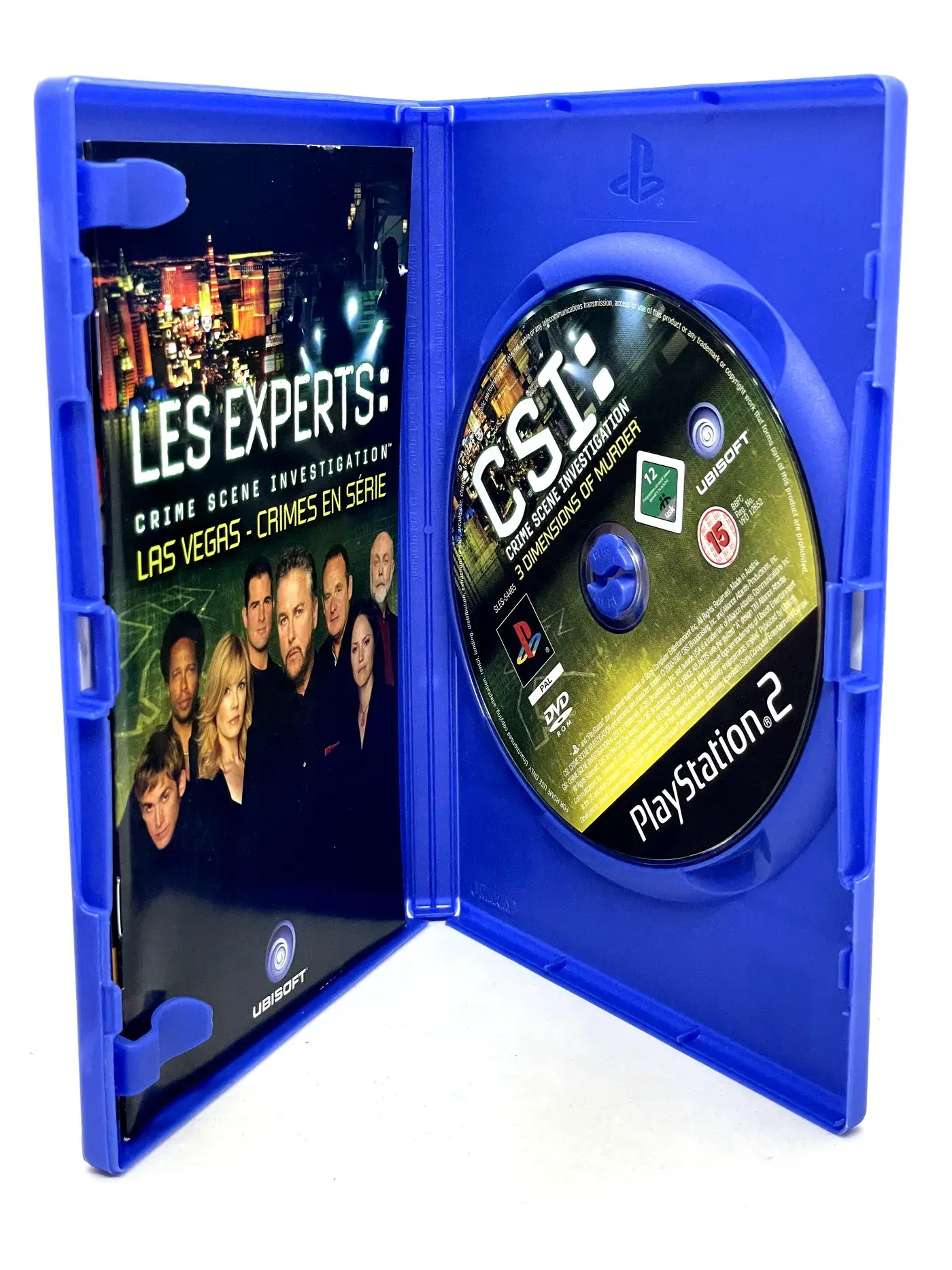 CSI Crime Scene Investigation 3 Dimensions of Murder PS2
