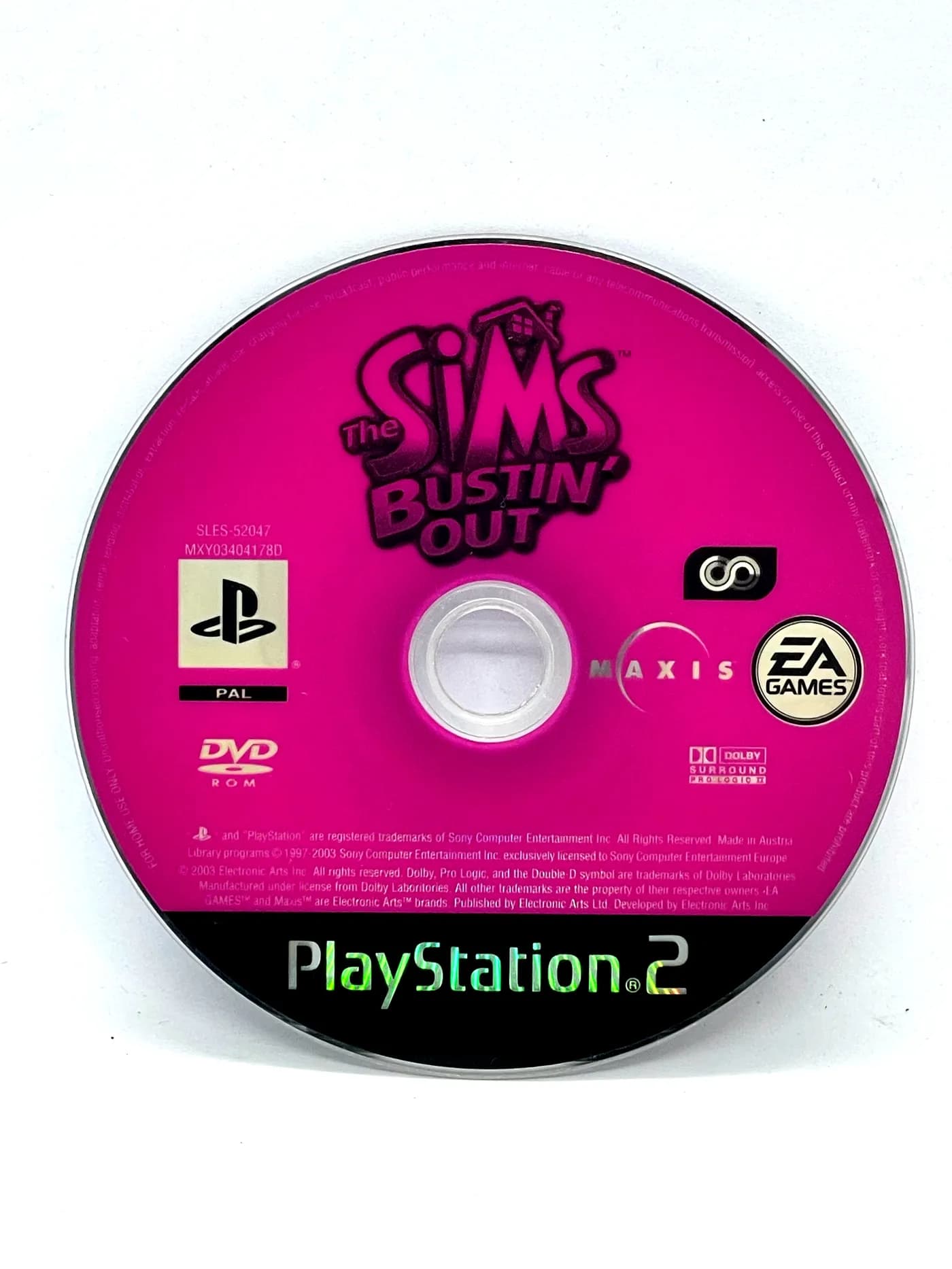 The Sims Bustin' Out PS2 (game only)