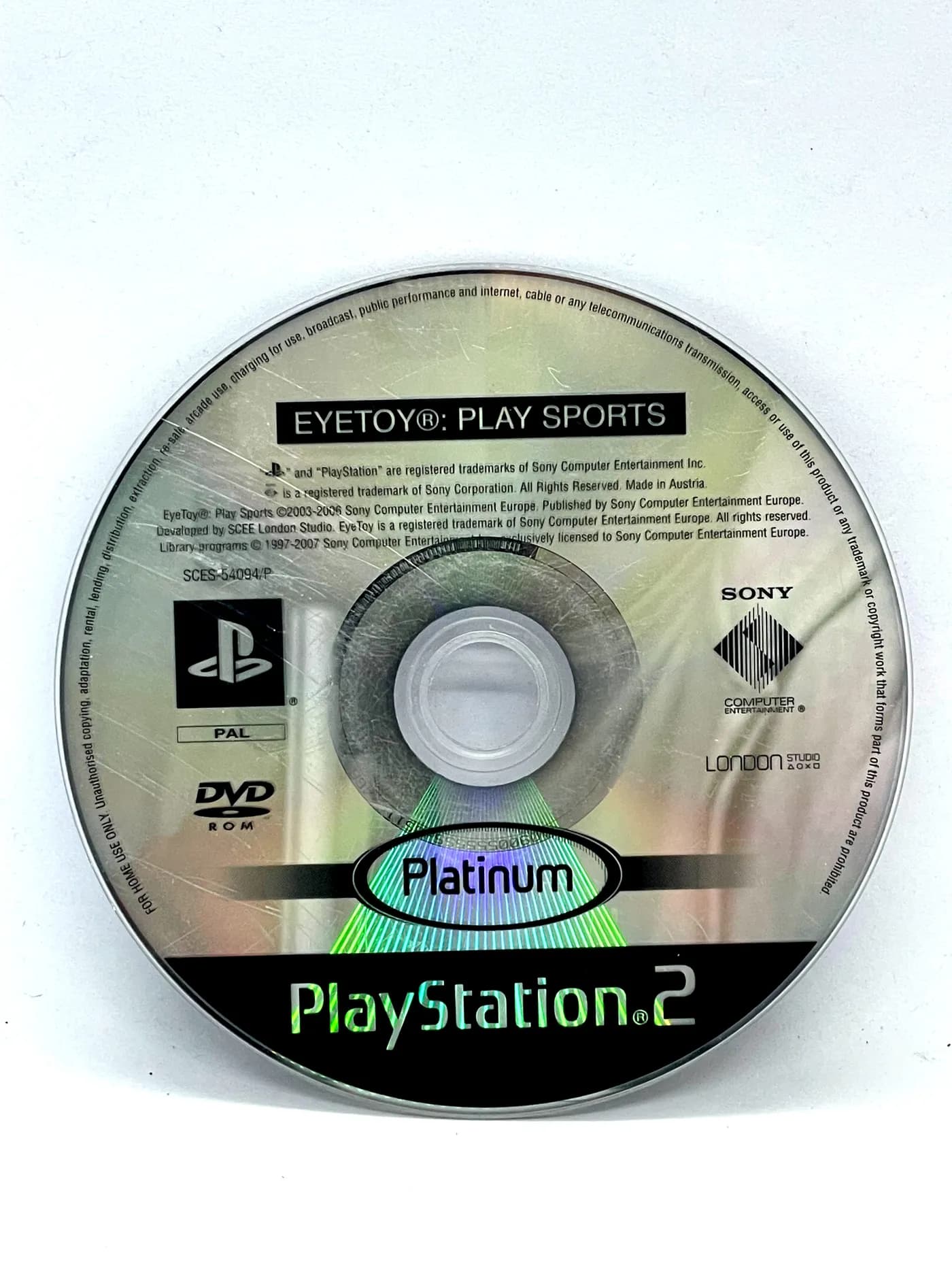 Eyetoy Play Sports PS2 (game only)