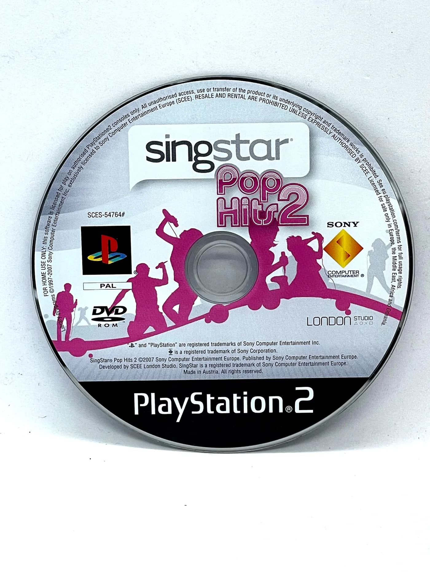Singstar Pop Hits 2 PS2 (game only)