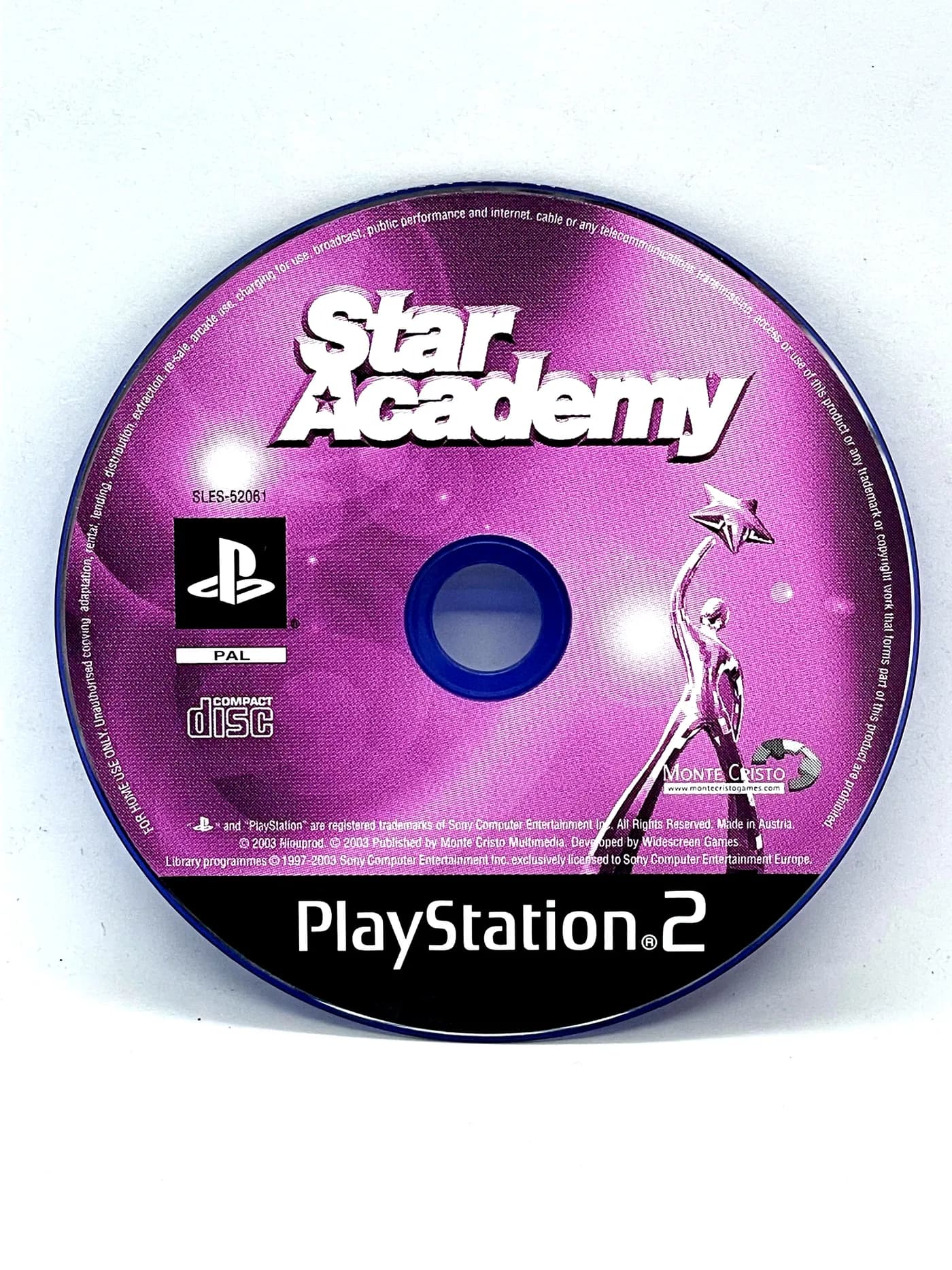 Star Academy PS2 (game only)