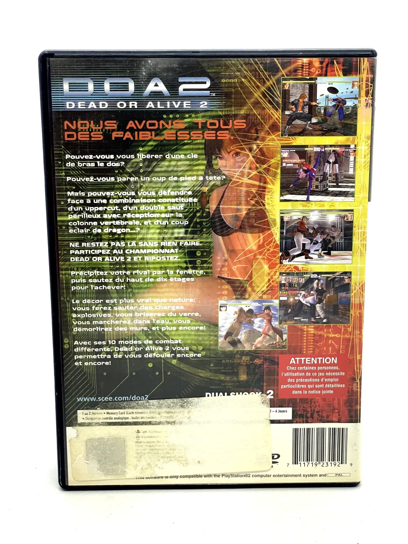 Dead or Alive 2 PS2