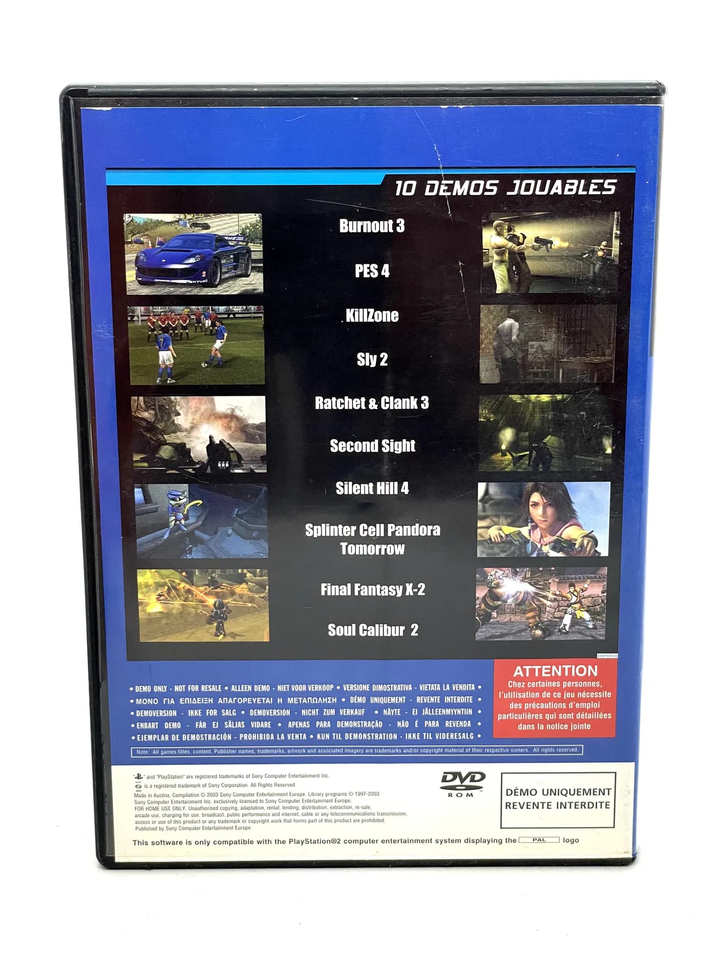 Official PlayStation 2 Magazine French Christmas Special 2004 Demo PS2 (FR)