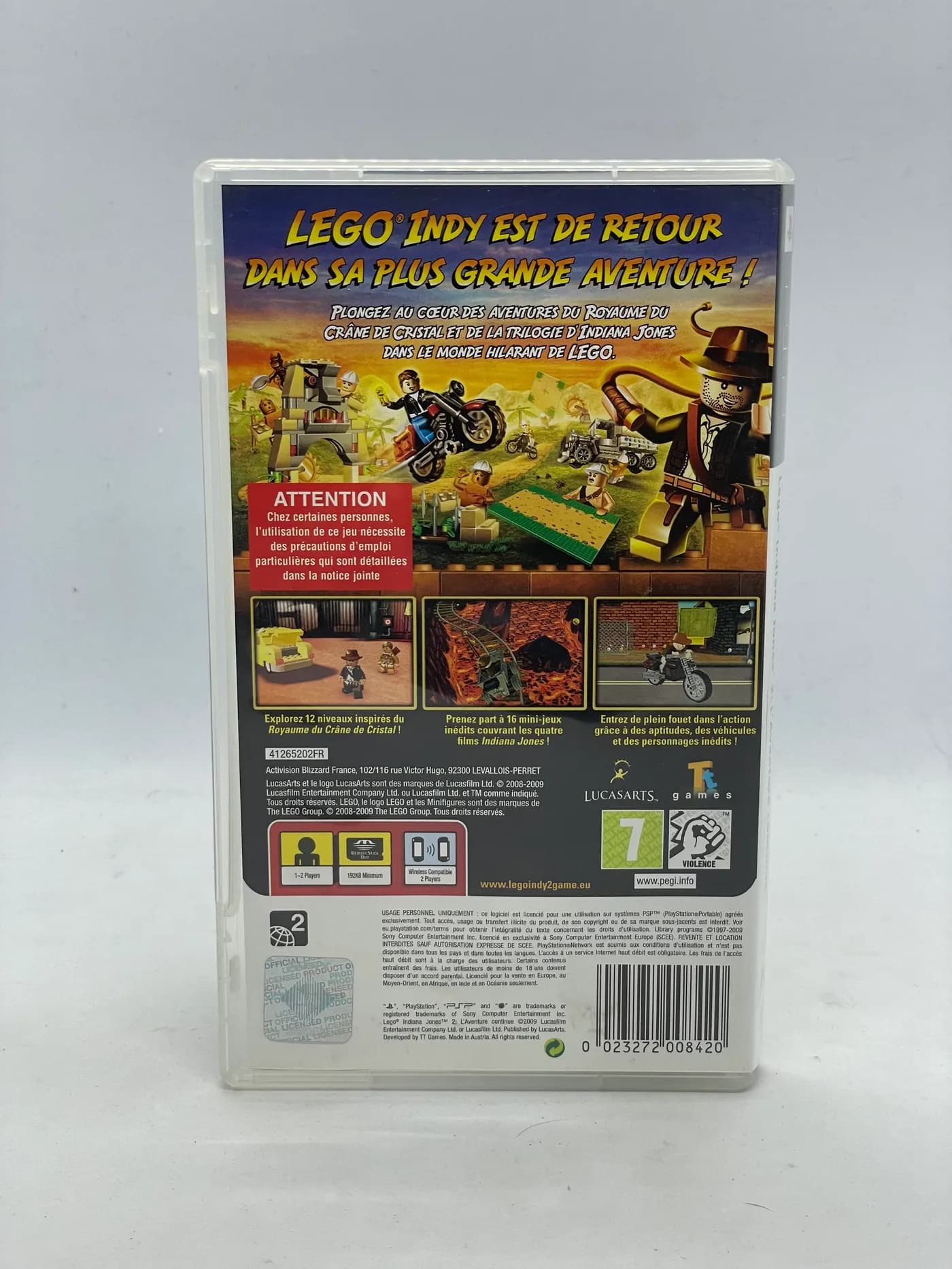 Lego Indiana Jones 2 PSP