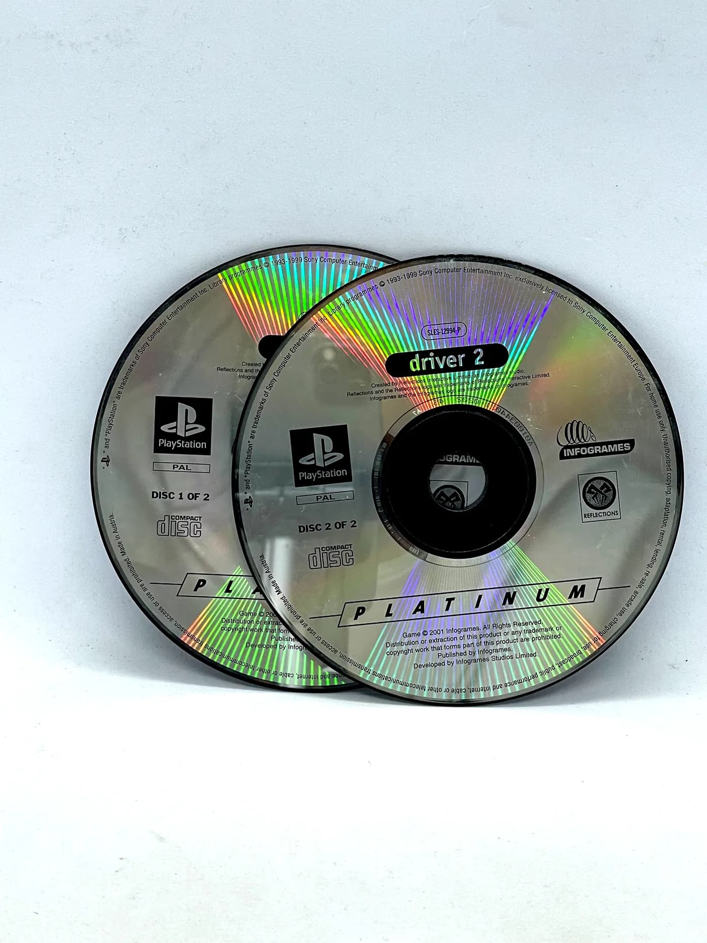 Driver 2 PS1 PSX (game only)