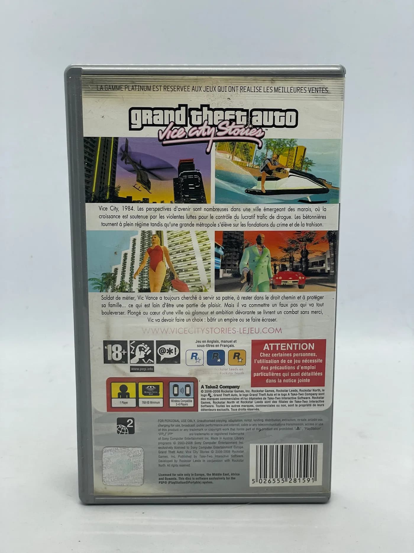 Grand Theft Auto Vice City Stories PSP