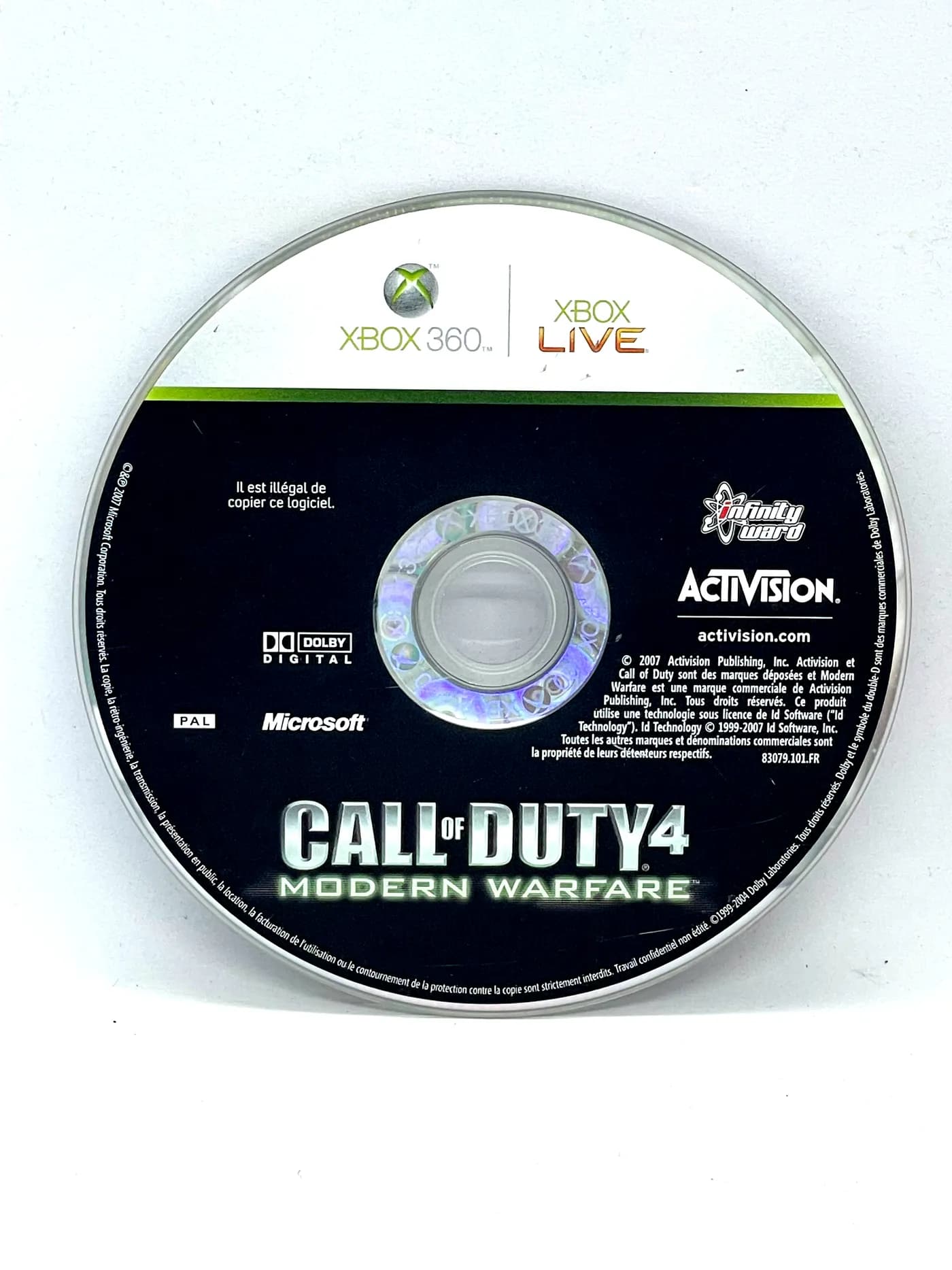 Call of Duty 4 Modern Warfare Xbox 360 (game only)