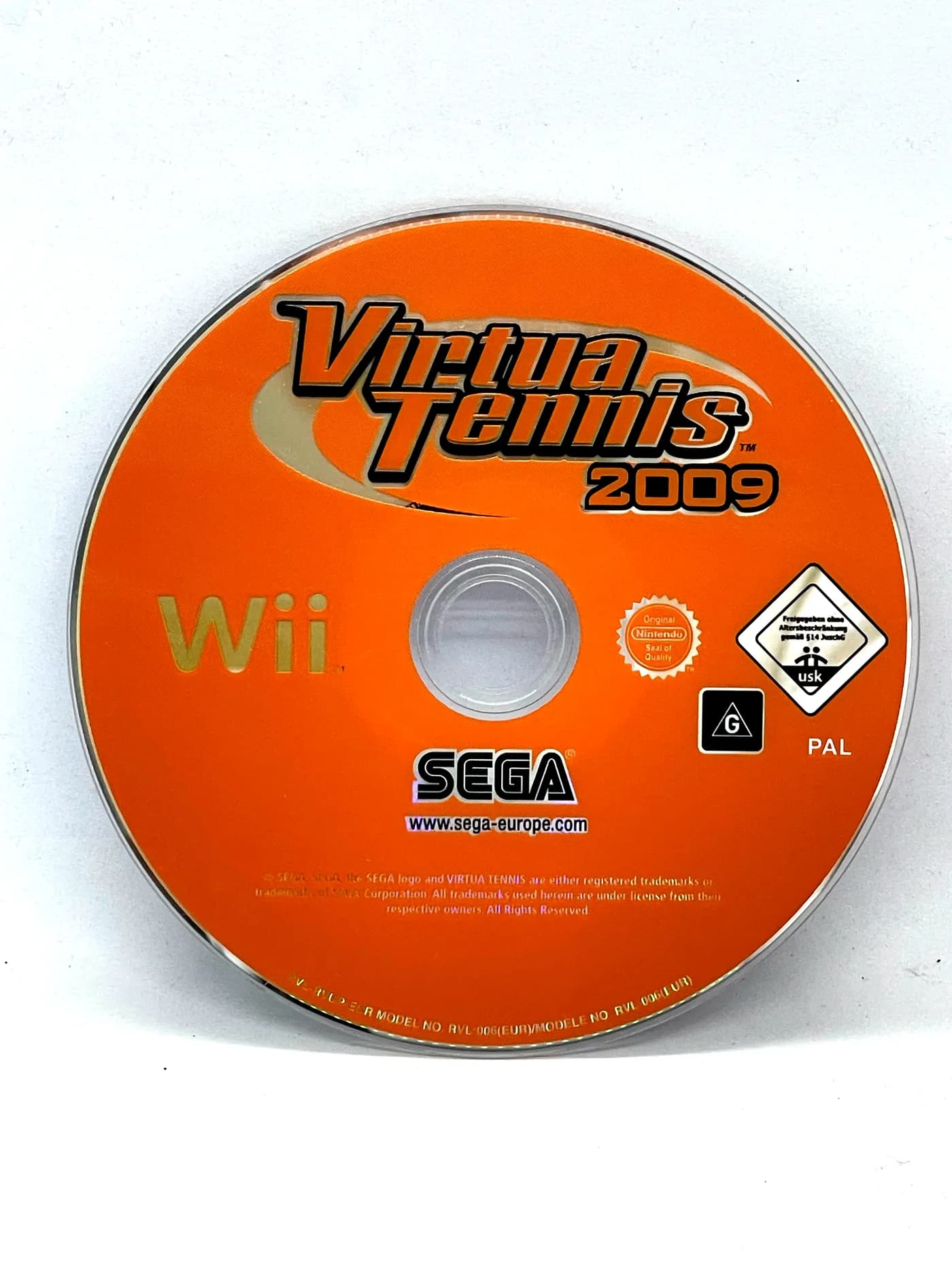Virtua Tennis 2009 Nintendo Wii (game only)