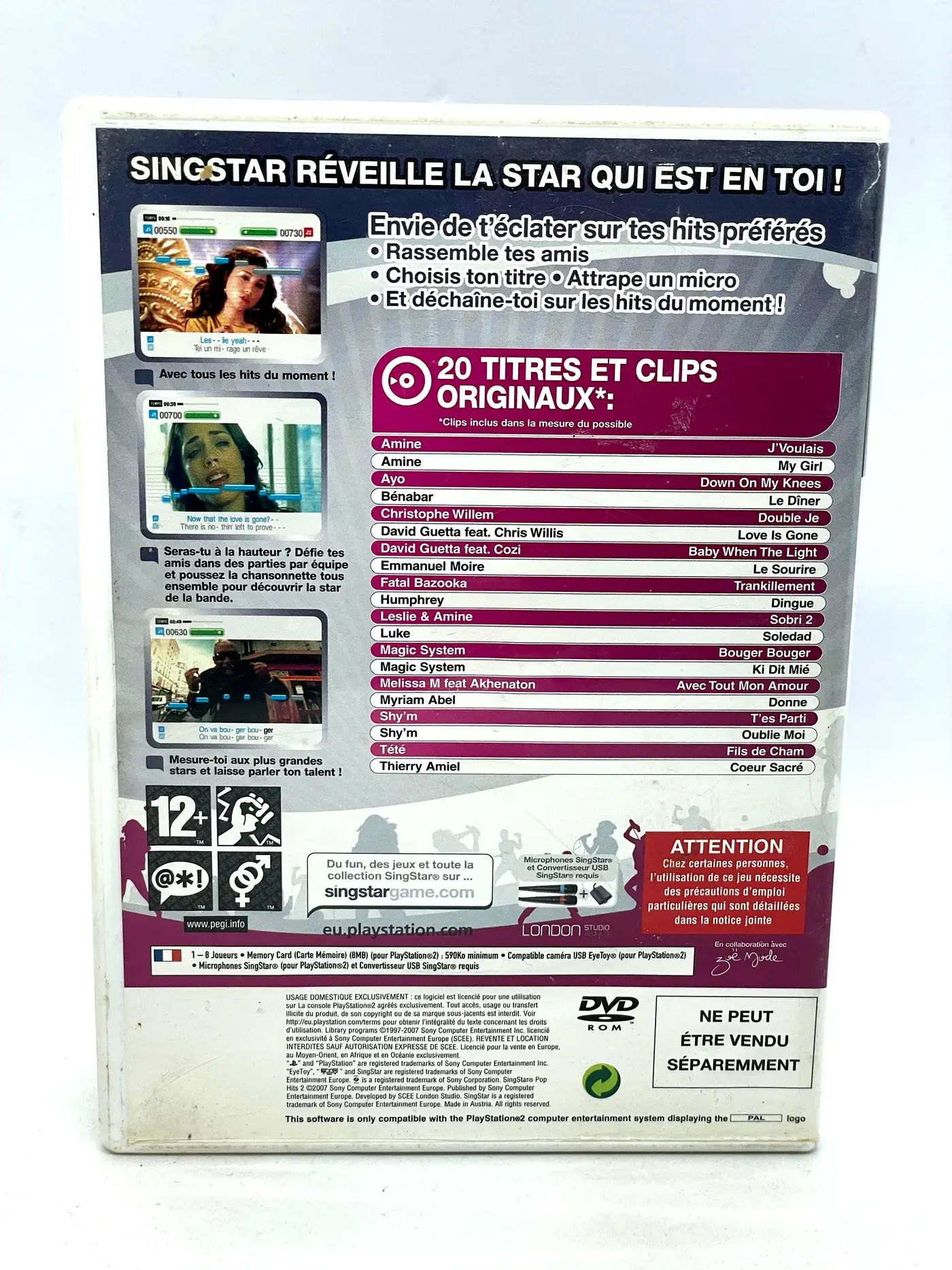 SingStar Pop Hits 2 PS2