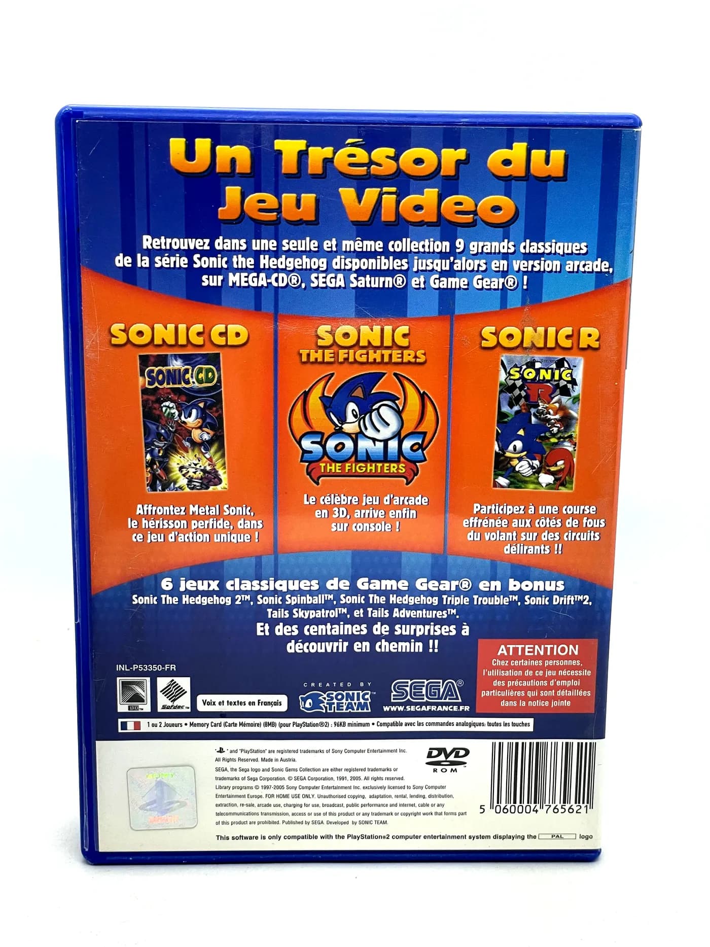 Sonic Gems Collection PS2