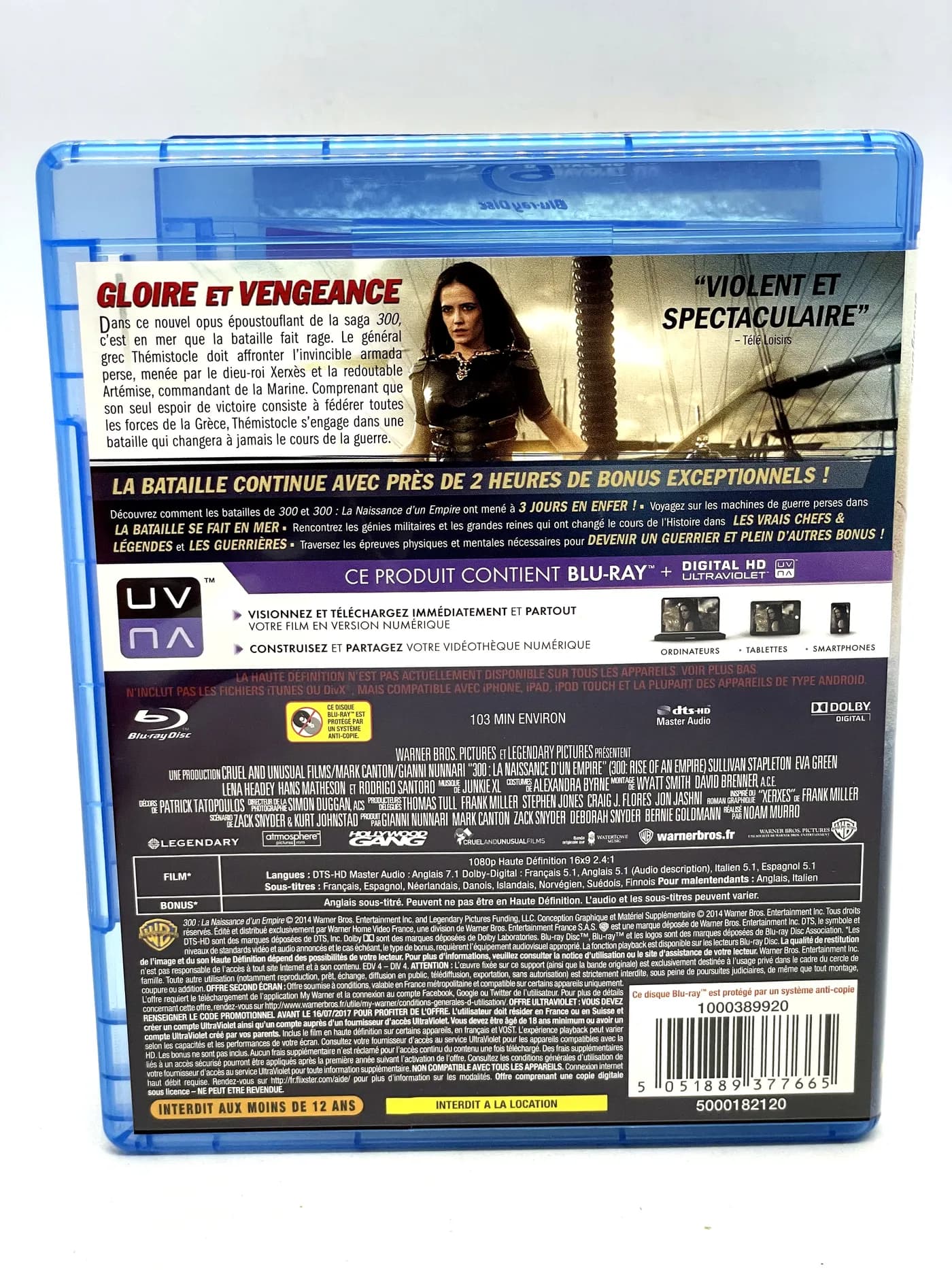 300 Rise of an Empire Blu-Ray