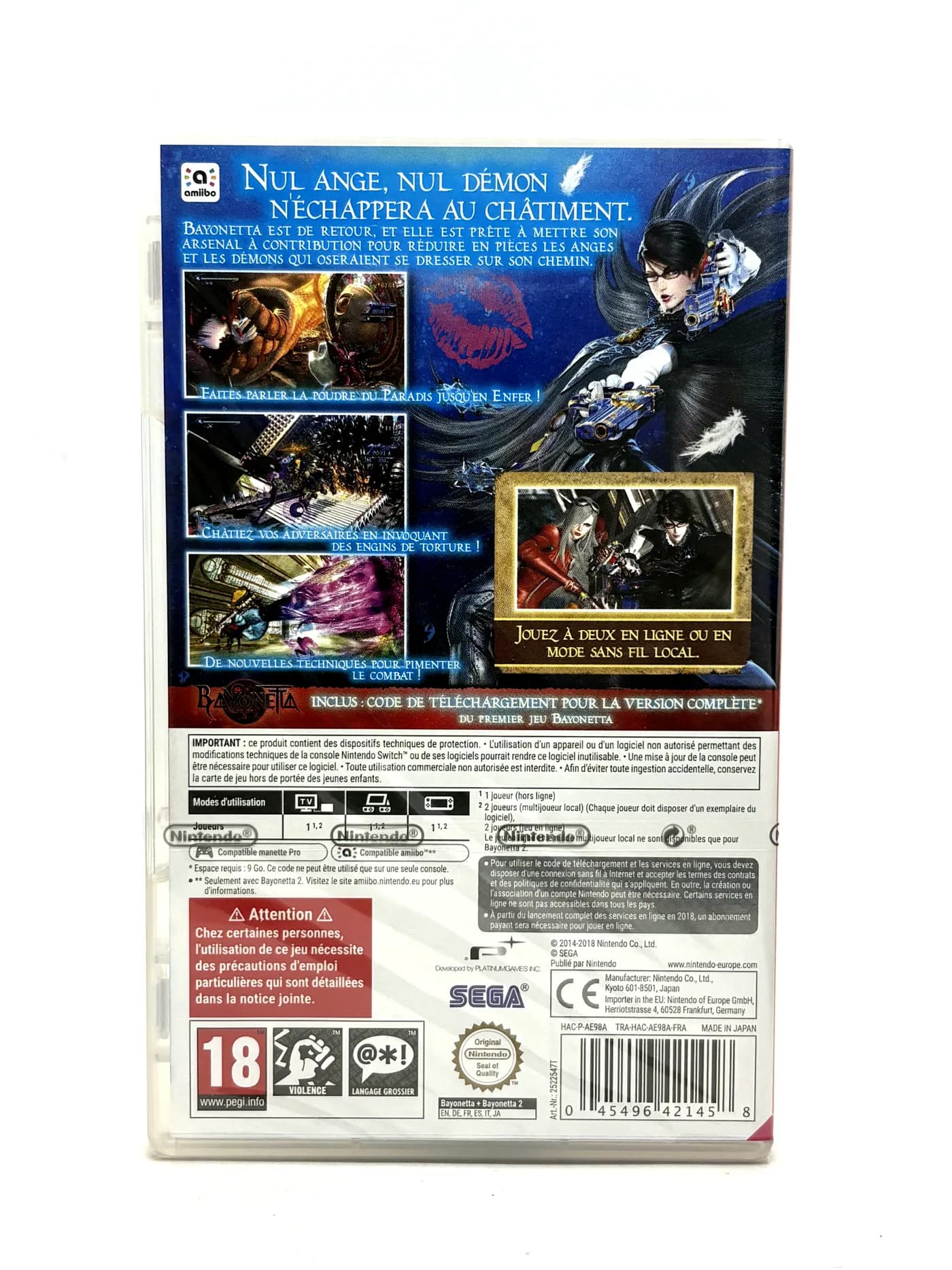 Bayonetta + Bayonetta 2 Nintendo Switch (New and Sealed)