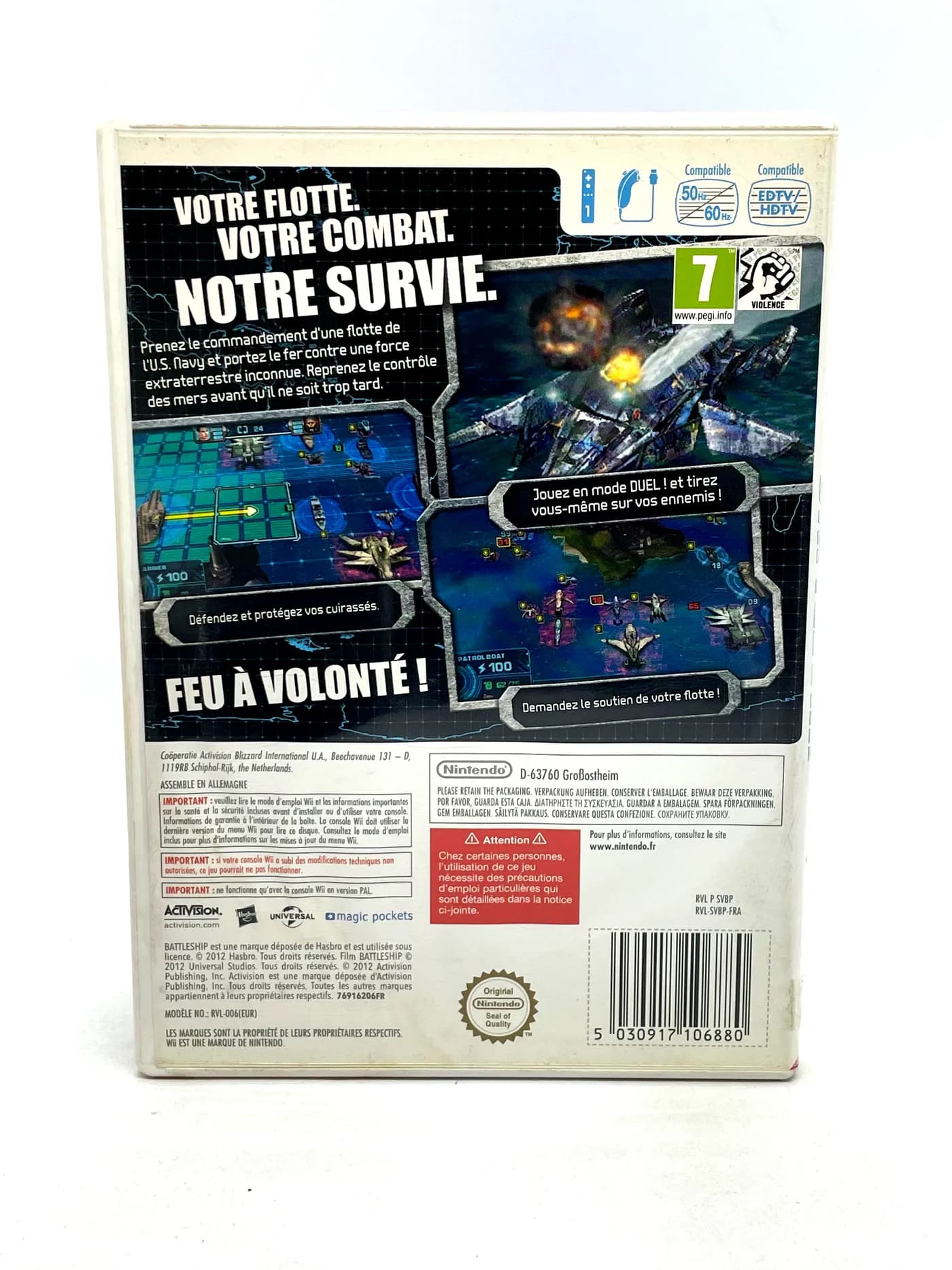 Battleship Nintendo Wii