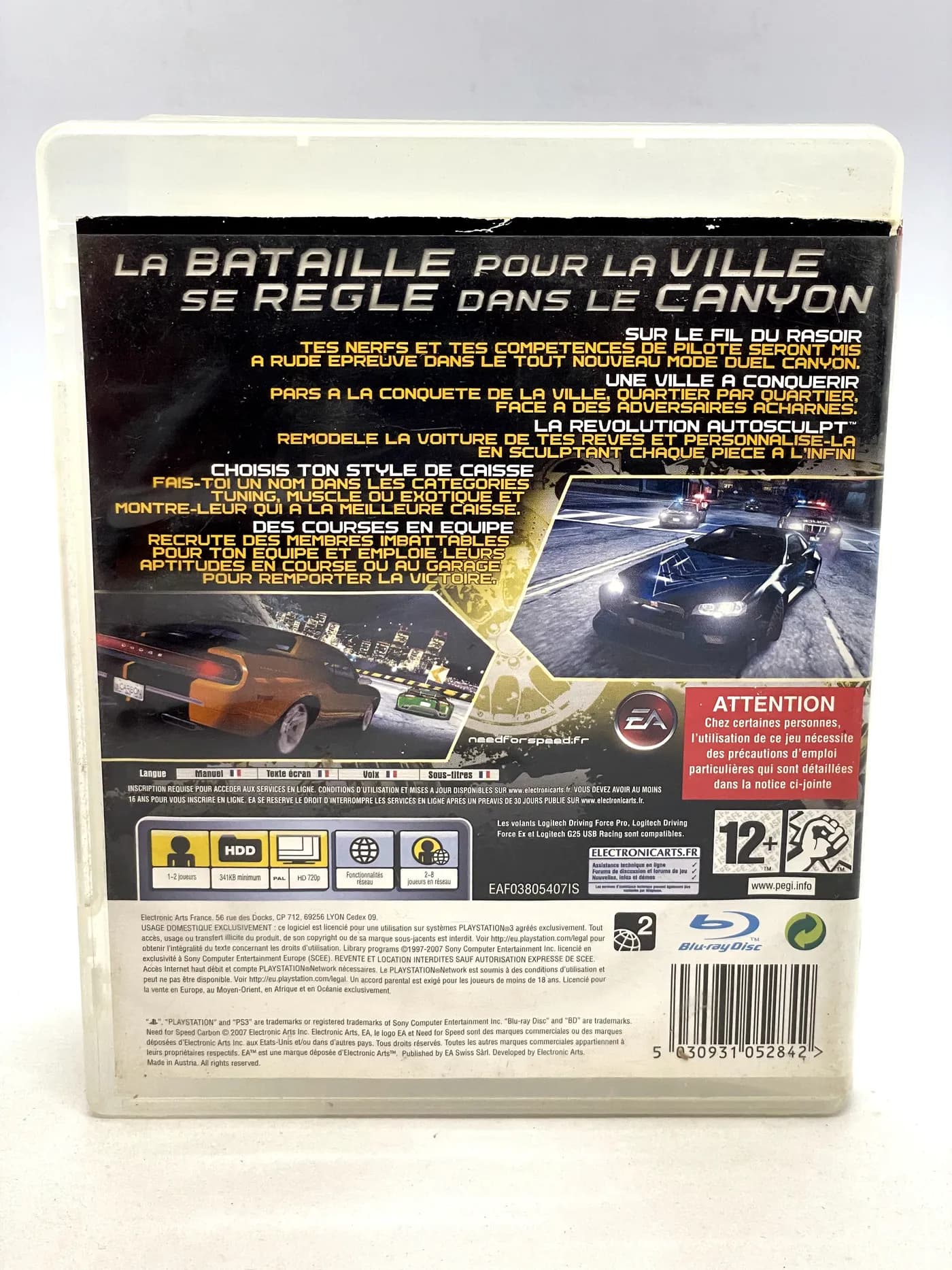 Need for Speed Carbon PS3
