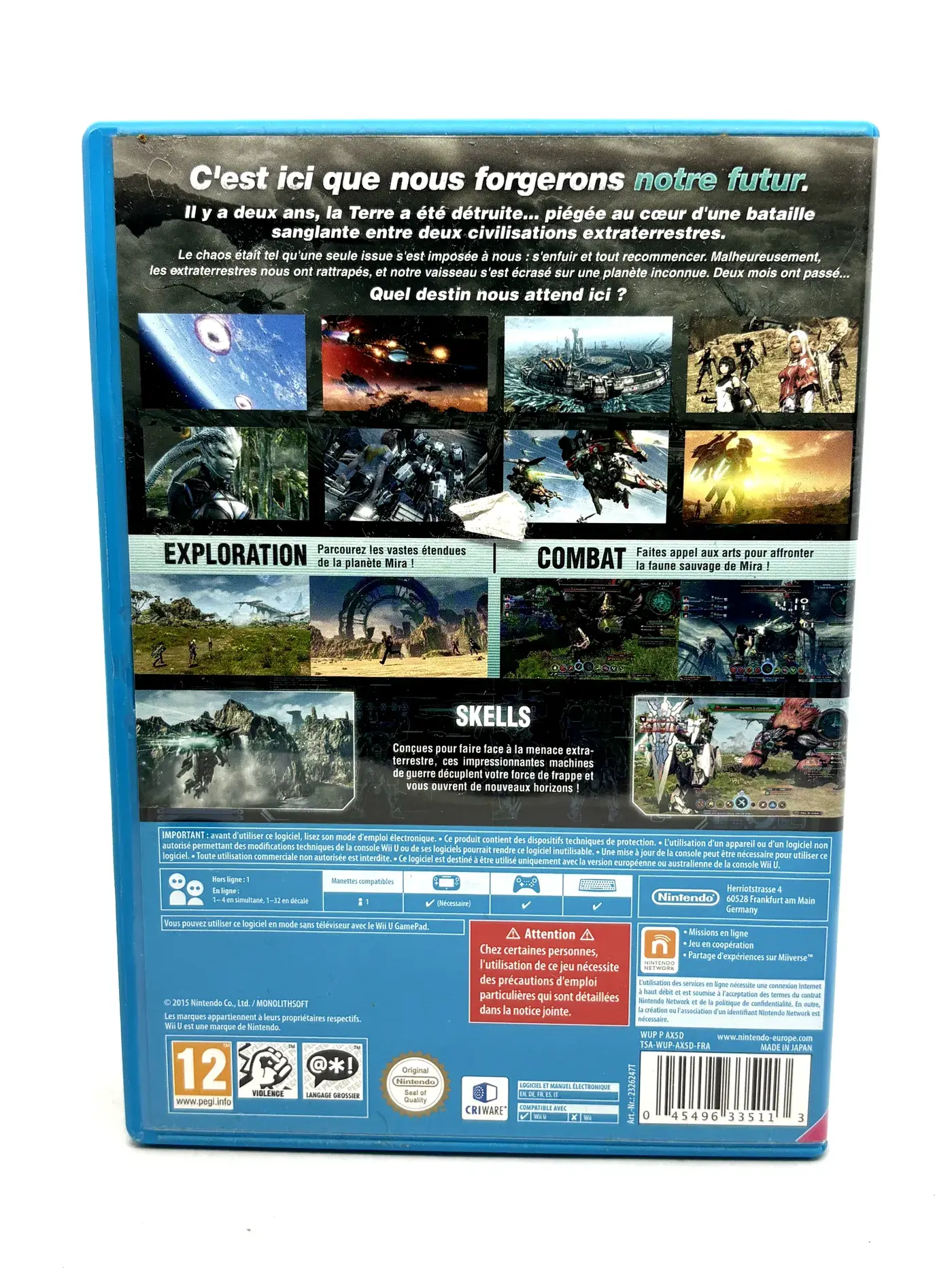 Xenoblade Chronicles X Nintendo Wii U