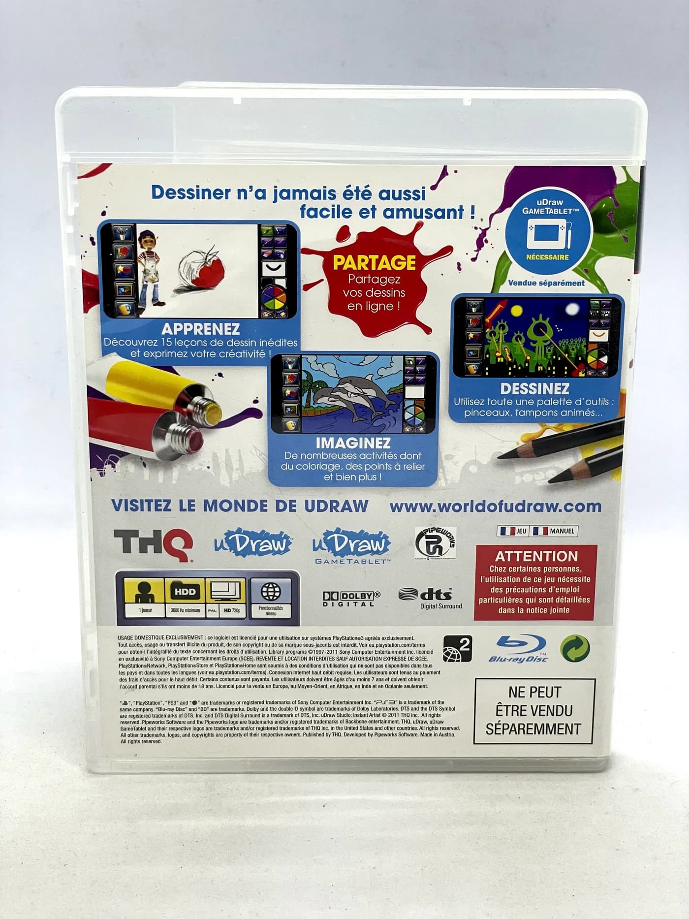uDraw Studio Instant Artist PS3