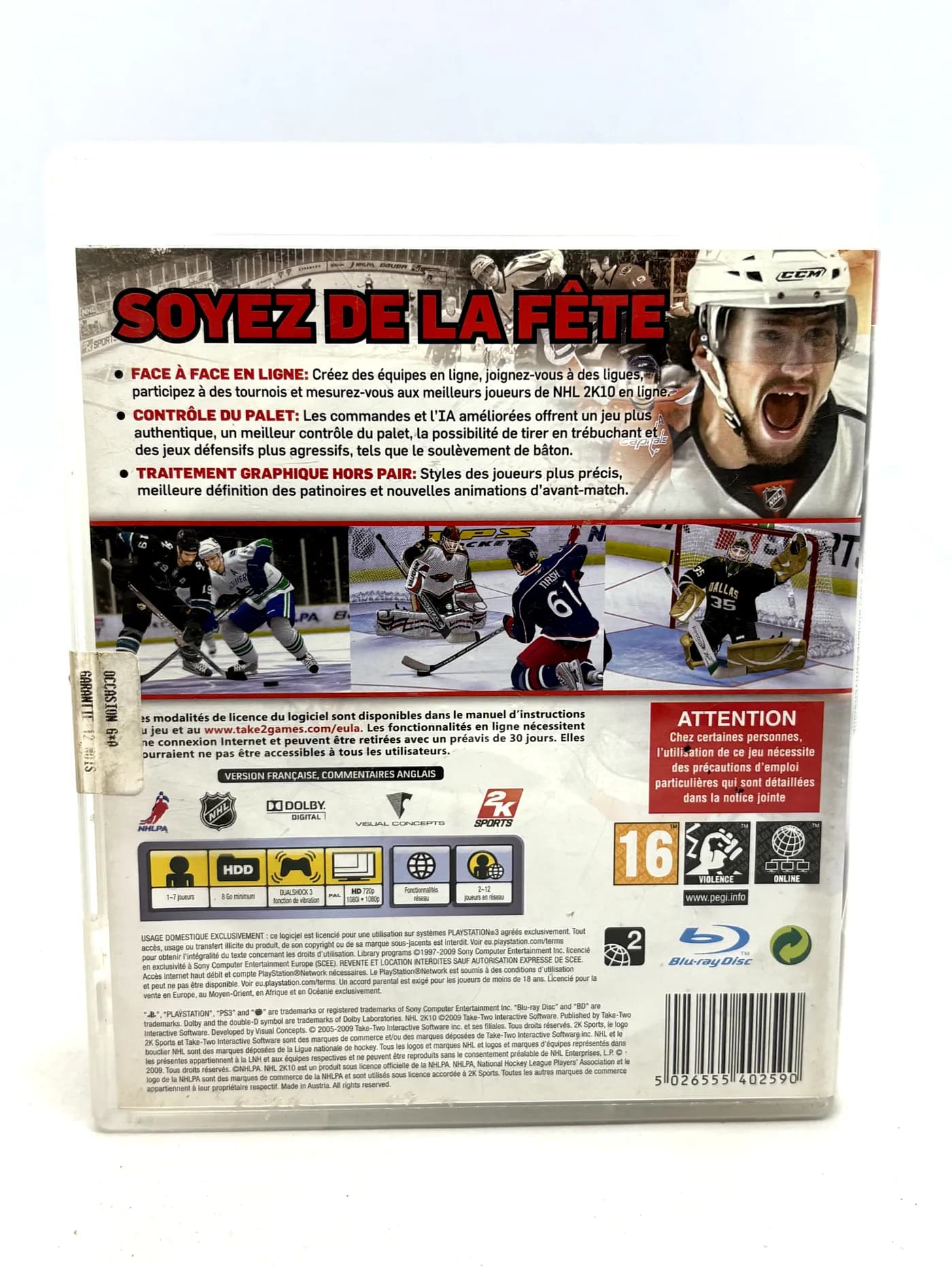 NHL 2K10 PS3