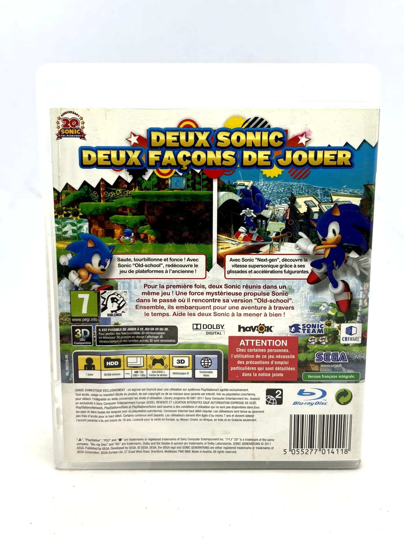 Sonic Generations PS3