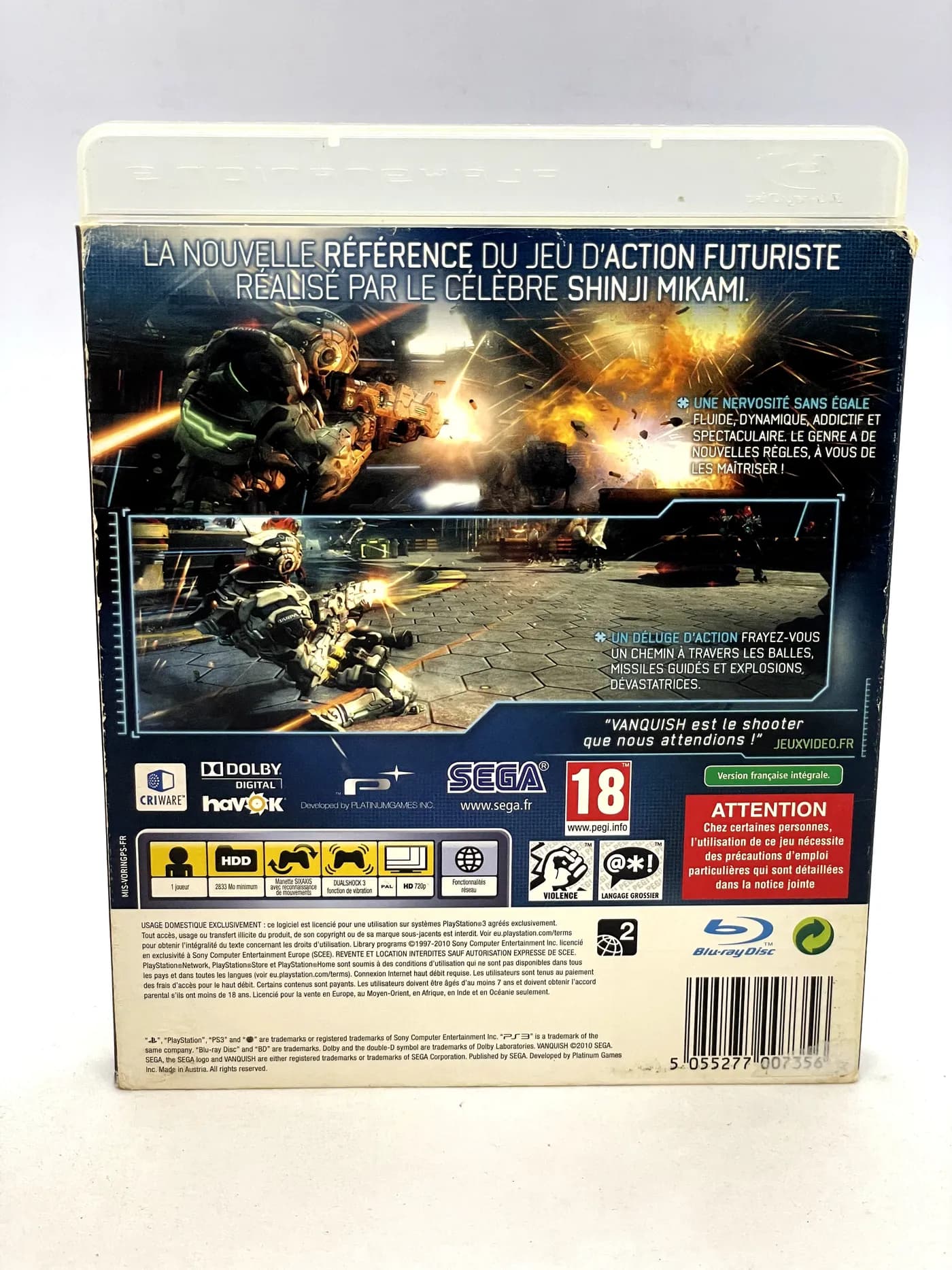 Vanquish Special Edition PS3
