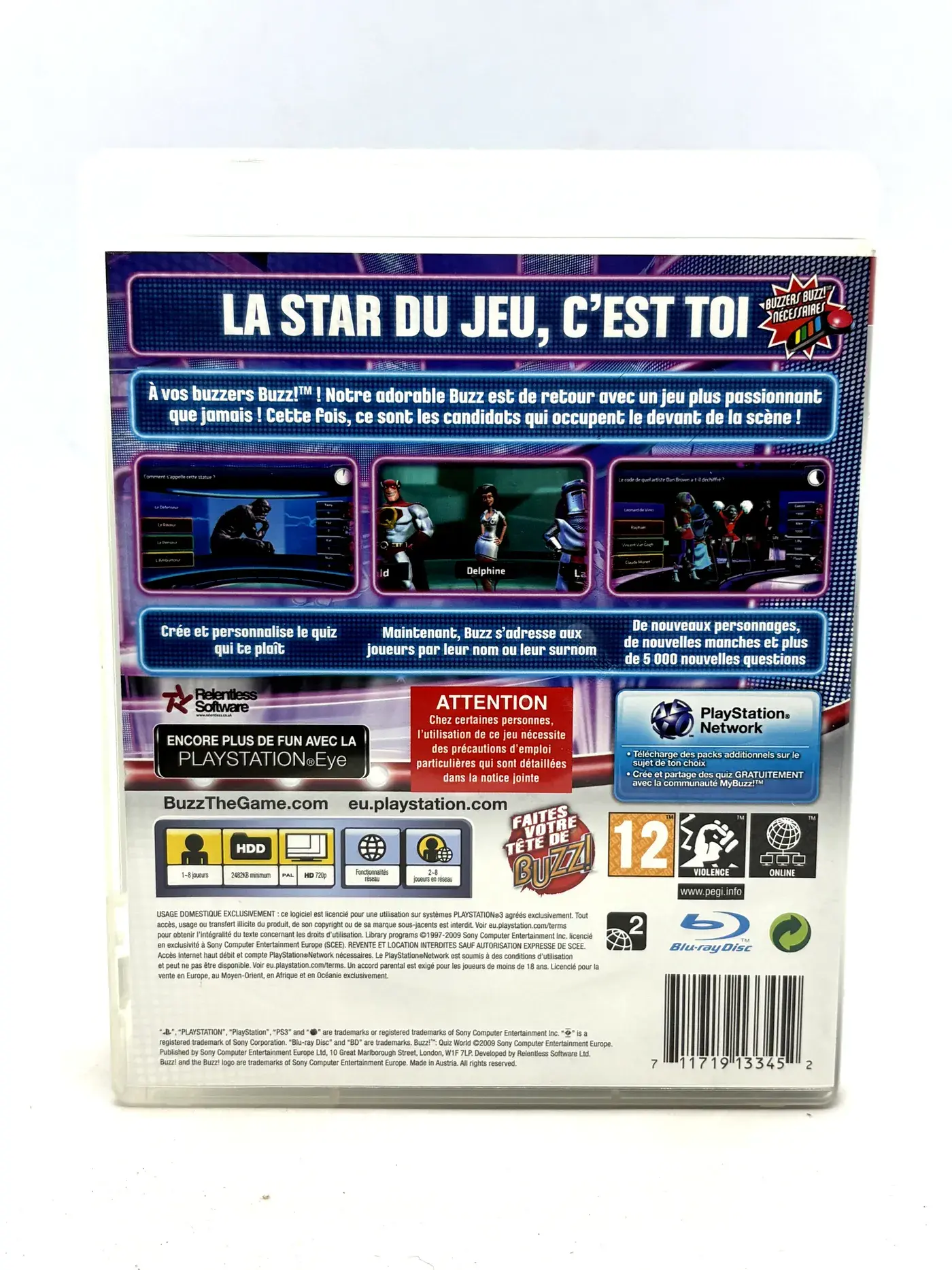 Buzz Quiz World PS3