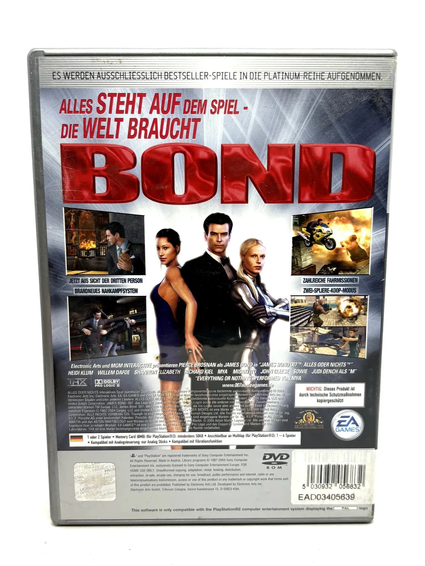 James Bond 007 Everything or Nothing PS2 (GER)