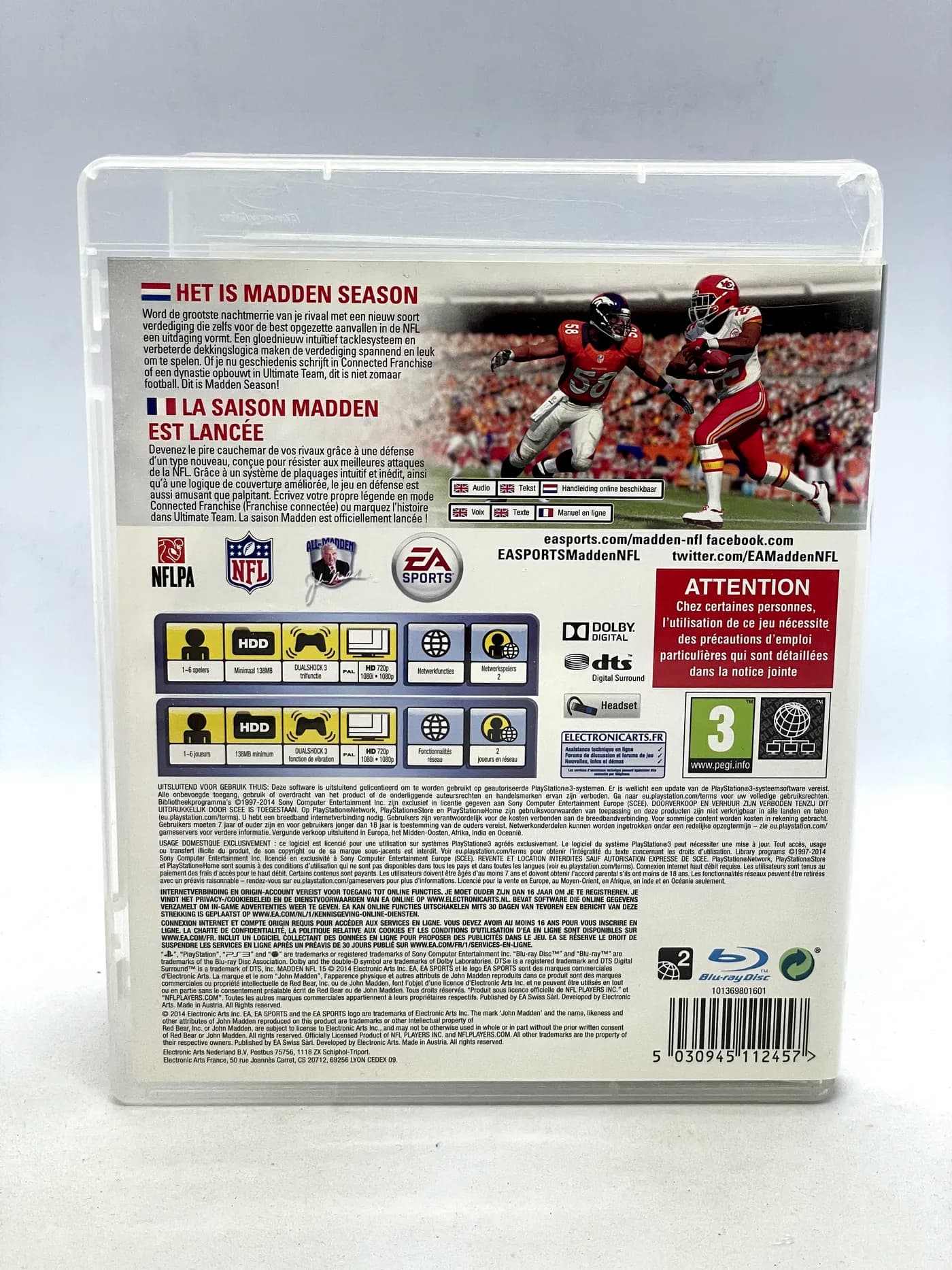 Madden NFL 15 PS3