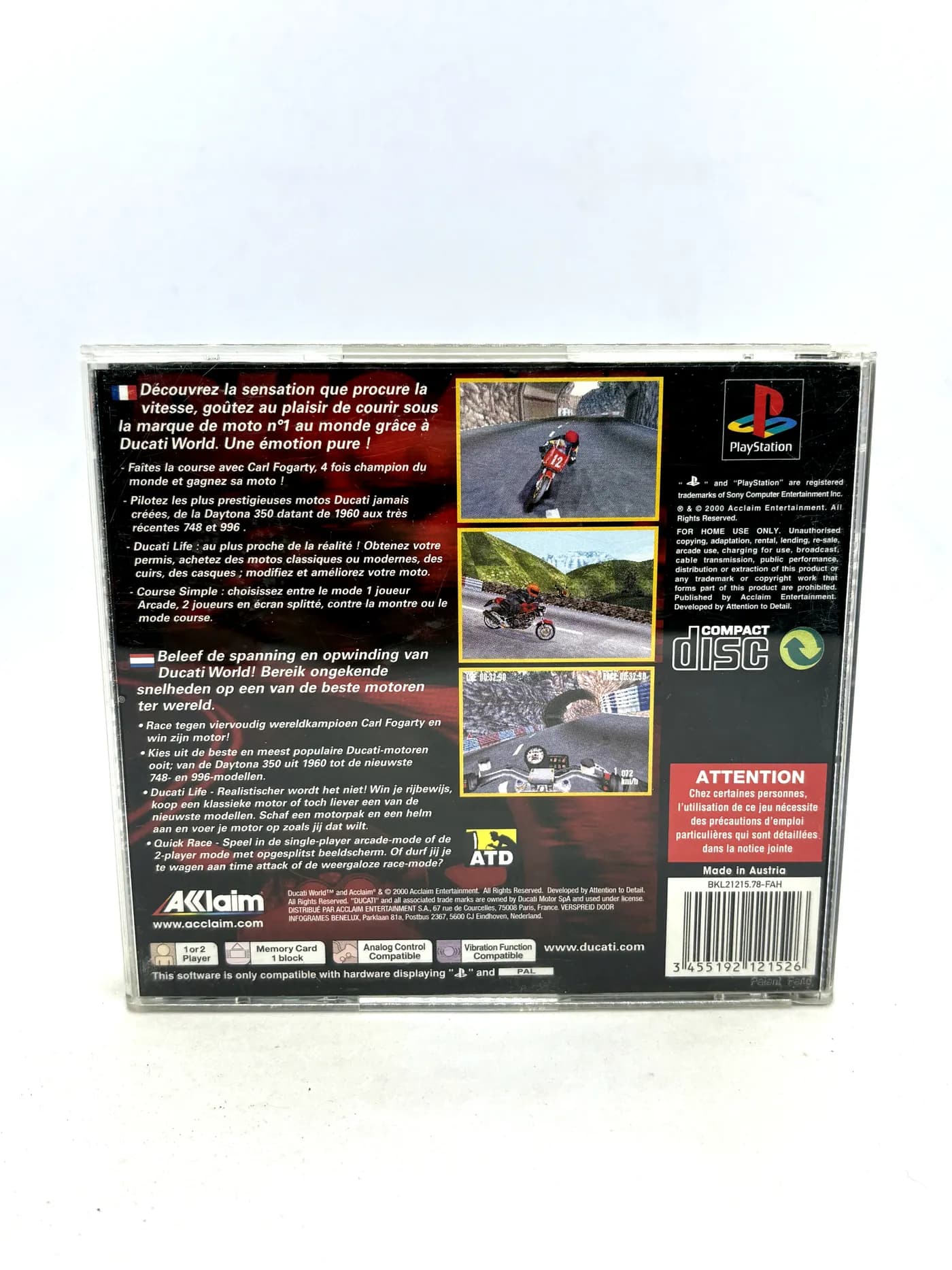 Ducati World PS1 PSX (FR)