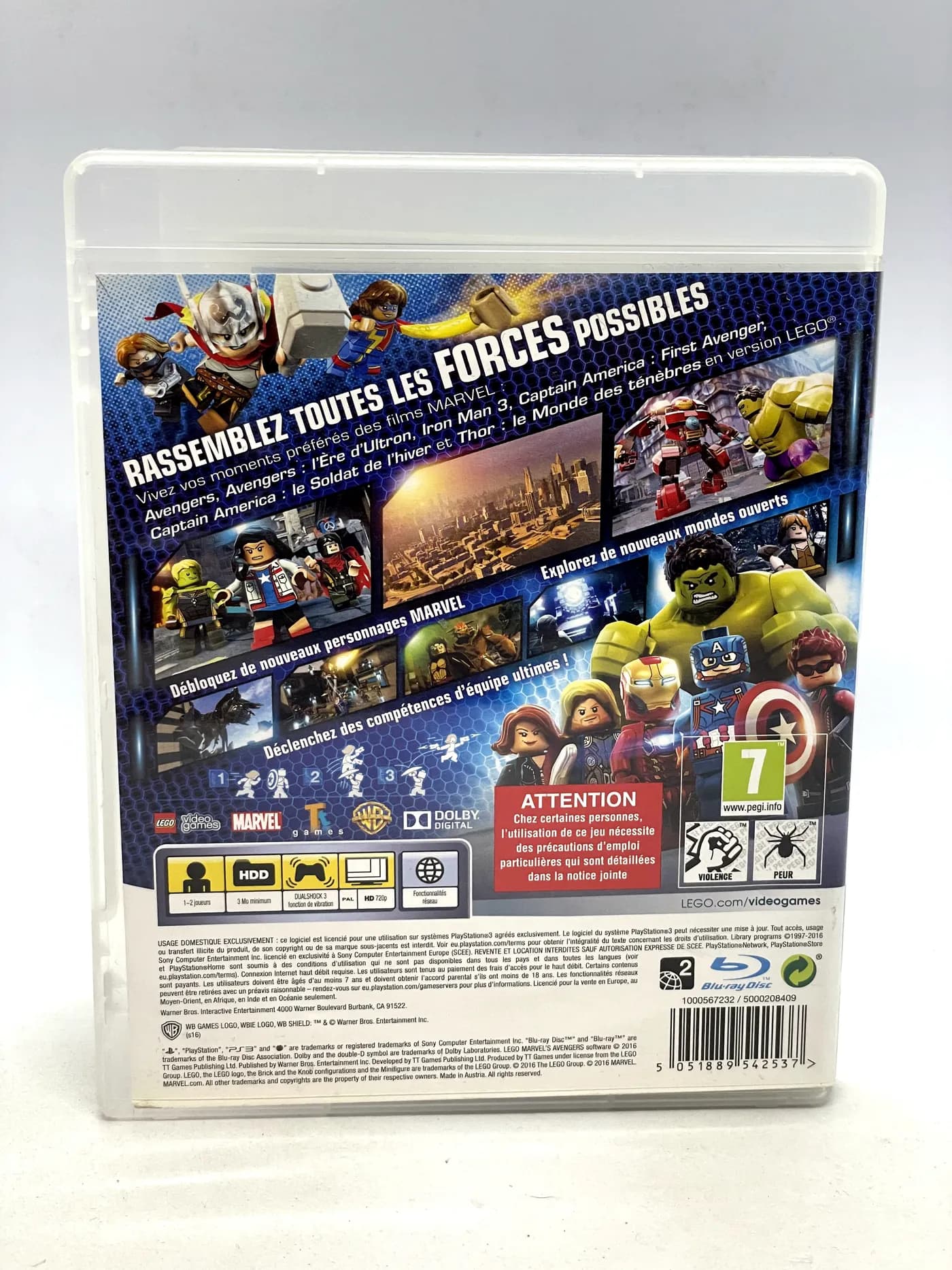 Lego Marvel Avengers PS3