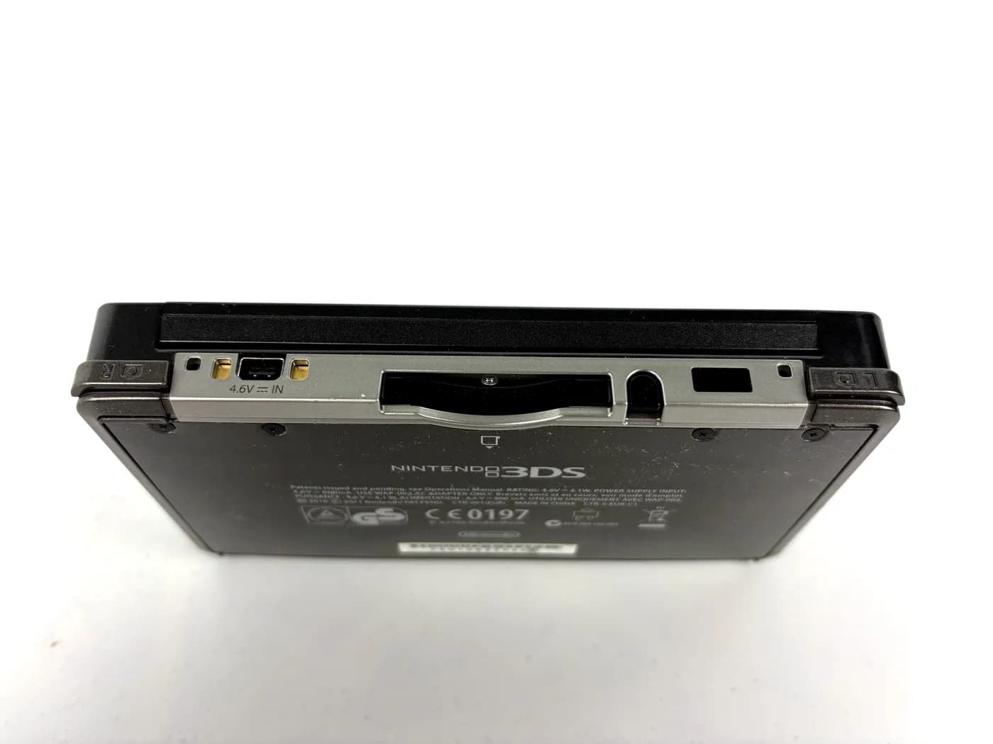 Nintendo 3DS Black Console + Charger Set