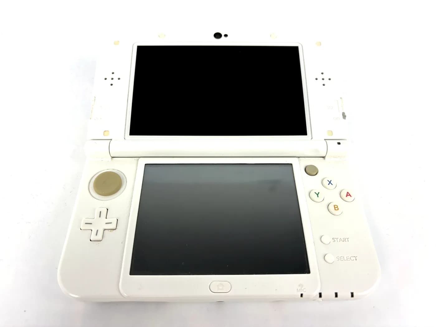 Nintendo New 3DS XL Console White (IPS Top) + Charger Kit