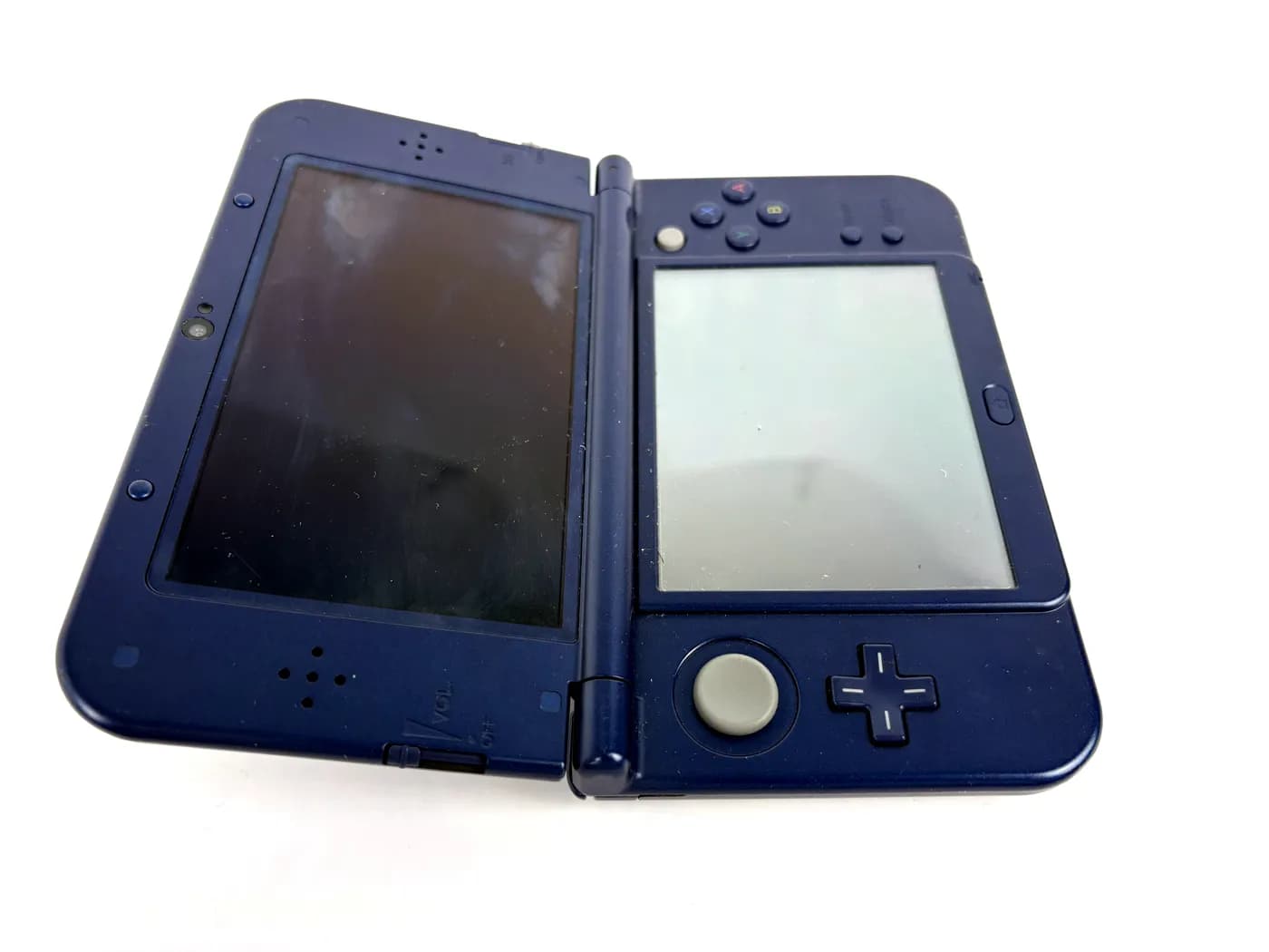 Nintendo New 3DS XL Console Metallic Blue (IPS Top) + Charger Kit