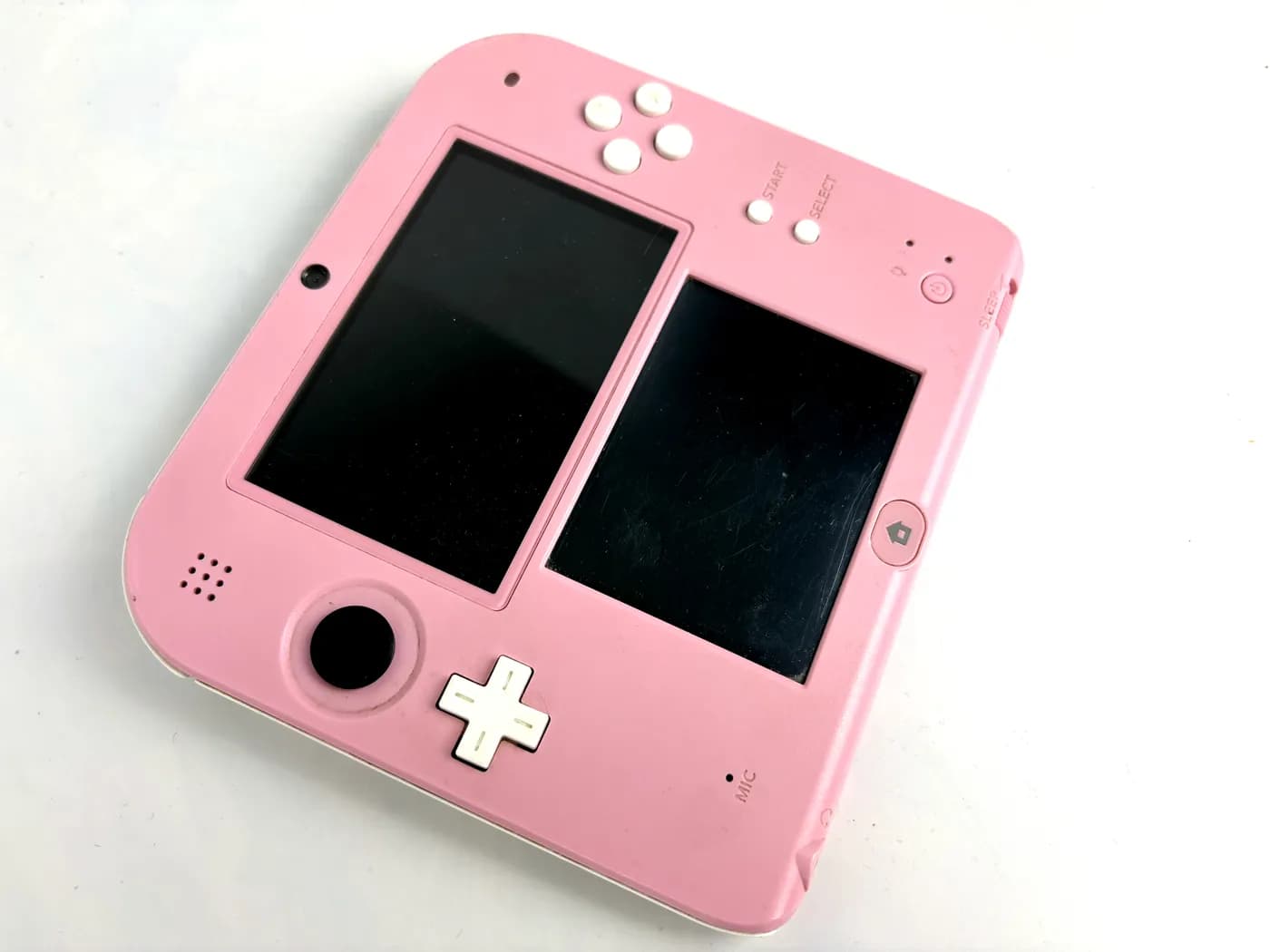 Nintendo 2DS Pink Console + Charger Set