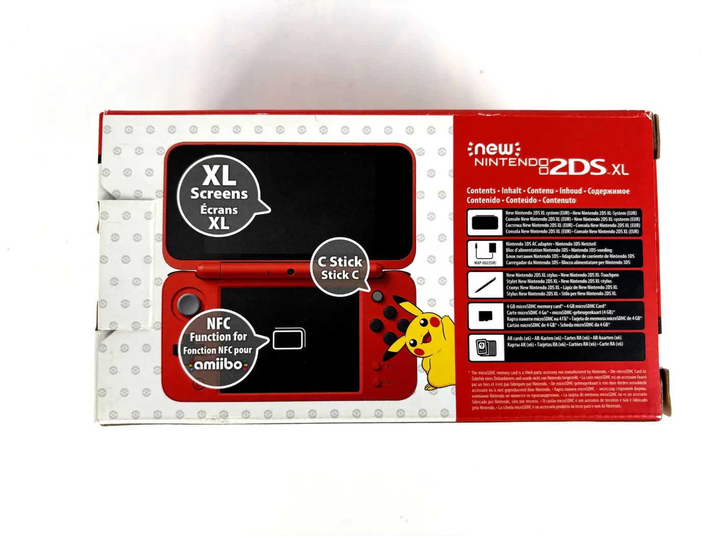 Nintendo New 2DS XL Pokeball Edition Console Complete